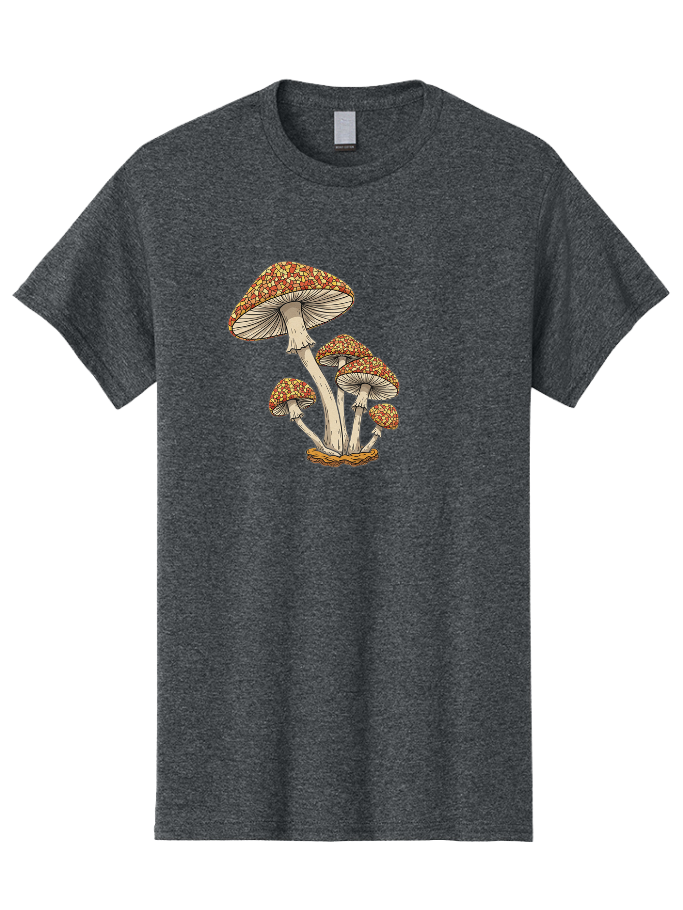 Fly-Agaric-Mushrooms Men'S Graphic Tee, 100% Cotton, Comfortable Casual Summer Wear, Machine Washable, Vintage Camera, Old Camera, Antique Camera, Black Camera, Classic Photography, Photography Equipment, Nostalgic Device, Film Camera, Bag475