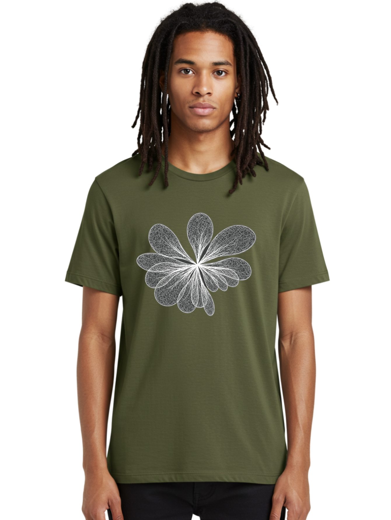 Fractal-Flower Men'S Graphic Tee, 100% Cotton, Comfortable Casual Summer Wear, Machine Washable, Vintage Camera, Old Camera, Antique Camera, Black Camera, Classic Photography, Photography Equipment, Nostalgic Device, Film Camera, Camera Art Bag492