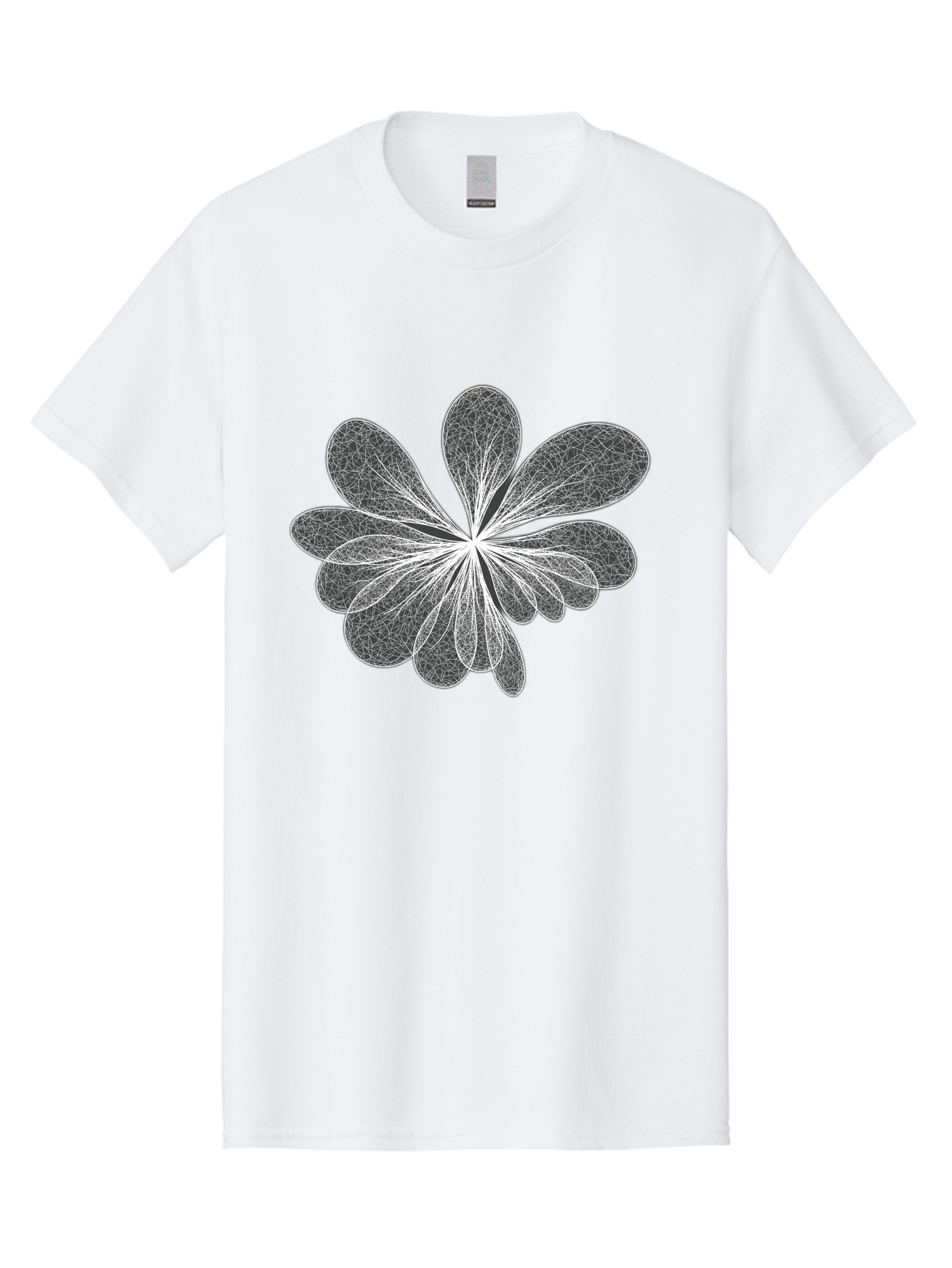 Fractal-Flower Men'S Graphic Tee, 100% Cotton, Comfortable Casual Summer Wear, Machine Washable, Vintage Camera, Old Camera, Antique Camera, Black Camera, Classic Photography, Photography Equipment, Nostalgic Device, Film Camera, Camera Art Bag492