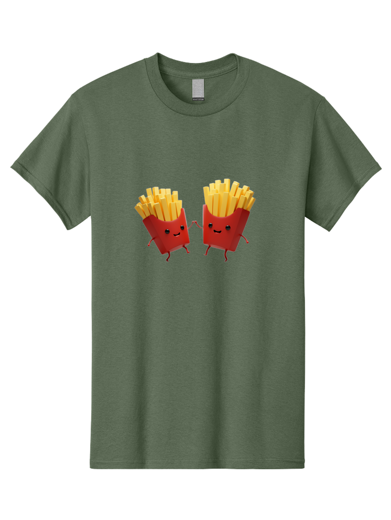Fries-Characters Men'S Graphic Tee, 100% Cotton, Comfortable Casual Summer Wear, Machine Washable, Vintage Camera, Old Camera, Antique Camera, Black Camera, Classic Photography, Photography Equipment, Nostalgic Device, Film Camera, Camera Art Bag496