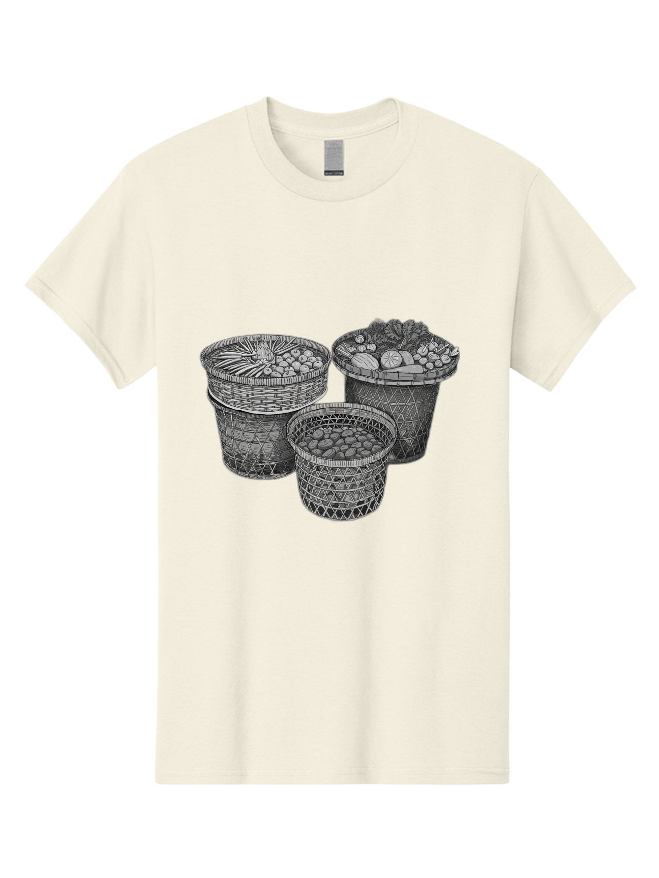 Fruit-And-Vegetable-Baskets Men'S Graphic Tee, 100% Cotton, Comfortable Casual Summer Wear, Machine Washable, Vintage Camera, Old Camera, Antique Camera, Black Camera, Classic Photography, Photography Equipment, Nostalgic Device, Film Camera, Bag497