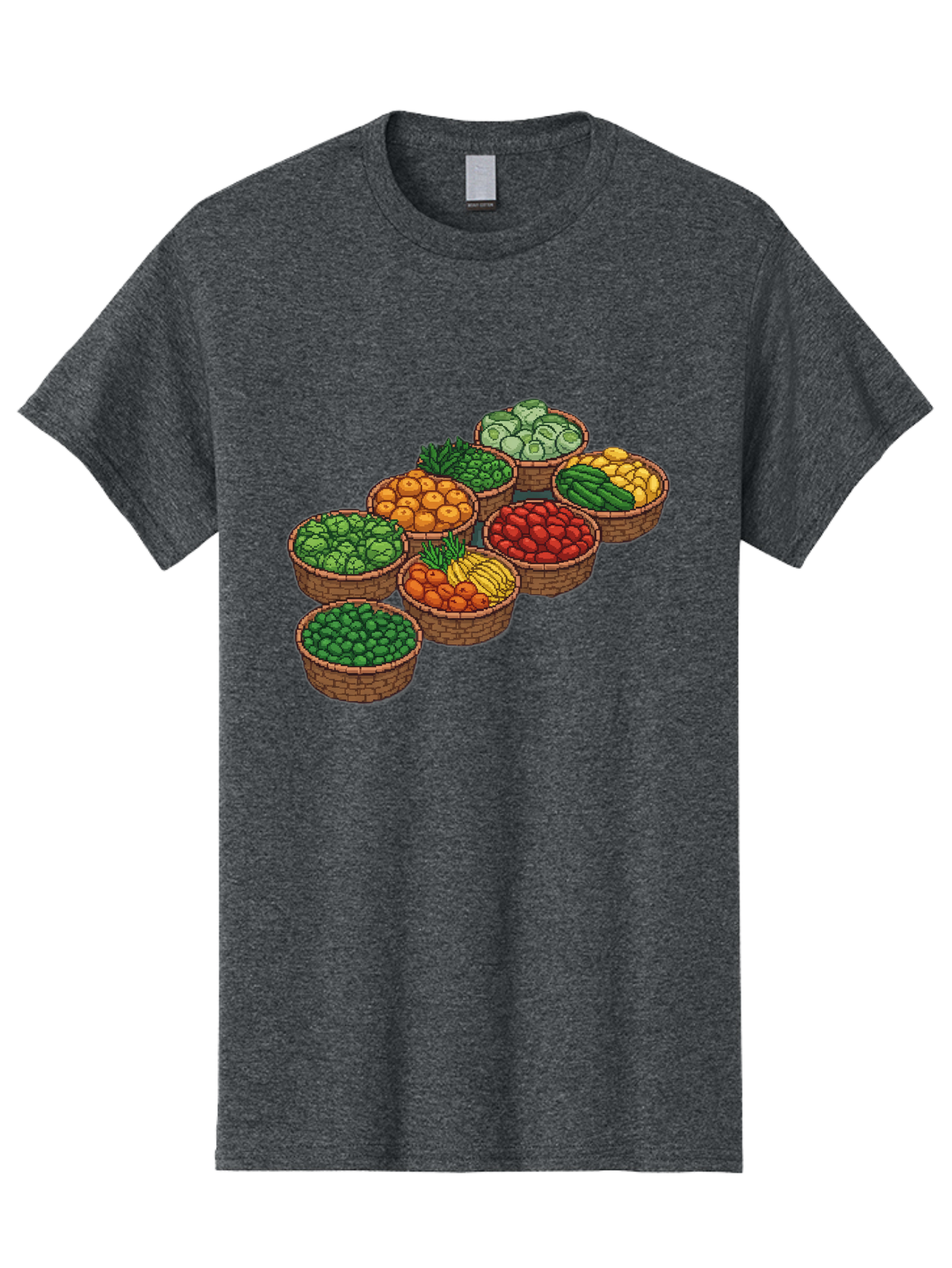 Fruit-And-Vegetables Men'S Graphic Tee, 100% Cotton, Comfortable Casual Summer Wear, Machine Washable, Vintage Camera, Old Camera, Antique Camera, Black Camera, Classic Photography, Photography Equipment, Nostalgic Device, Film Camera, Bag499