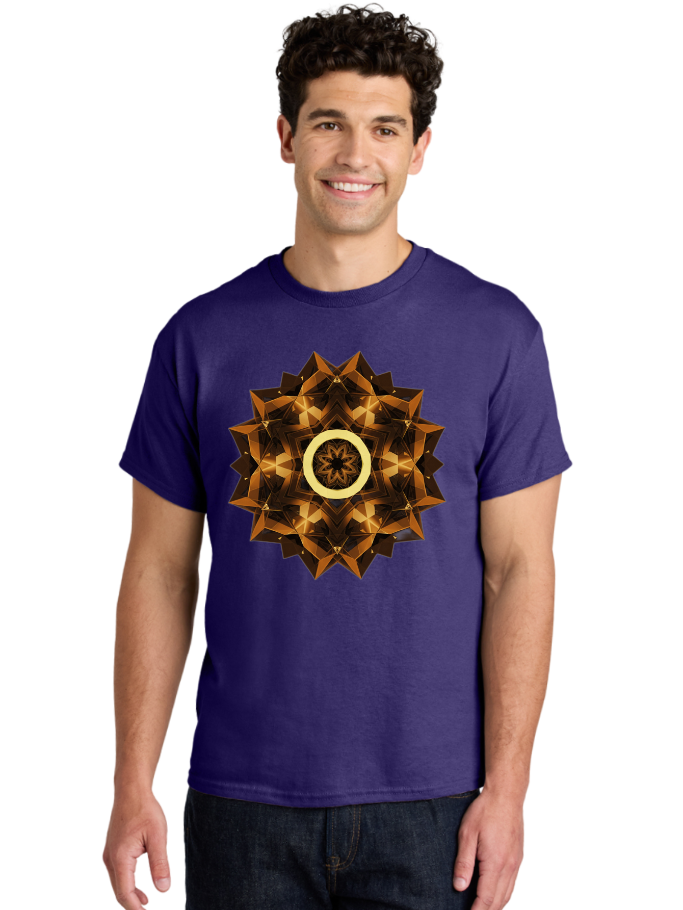 Geometric-Mandala-1 Men'S Graphic Tee, 100% Cotton, Comfortable Casual Summer Wear, Machine Washable, Vintage Camera, Old Camera, Antique Camera, Black Camera, Classic Photography, Photography Equipment, Nostalgic Device, Film Camera, Bag517