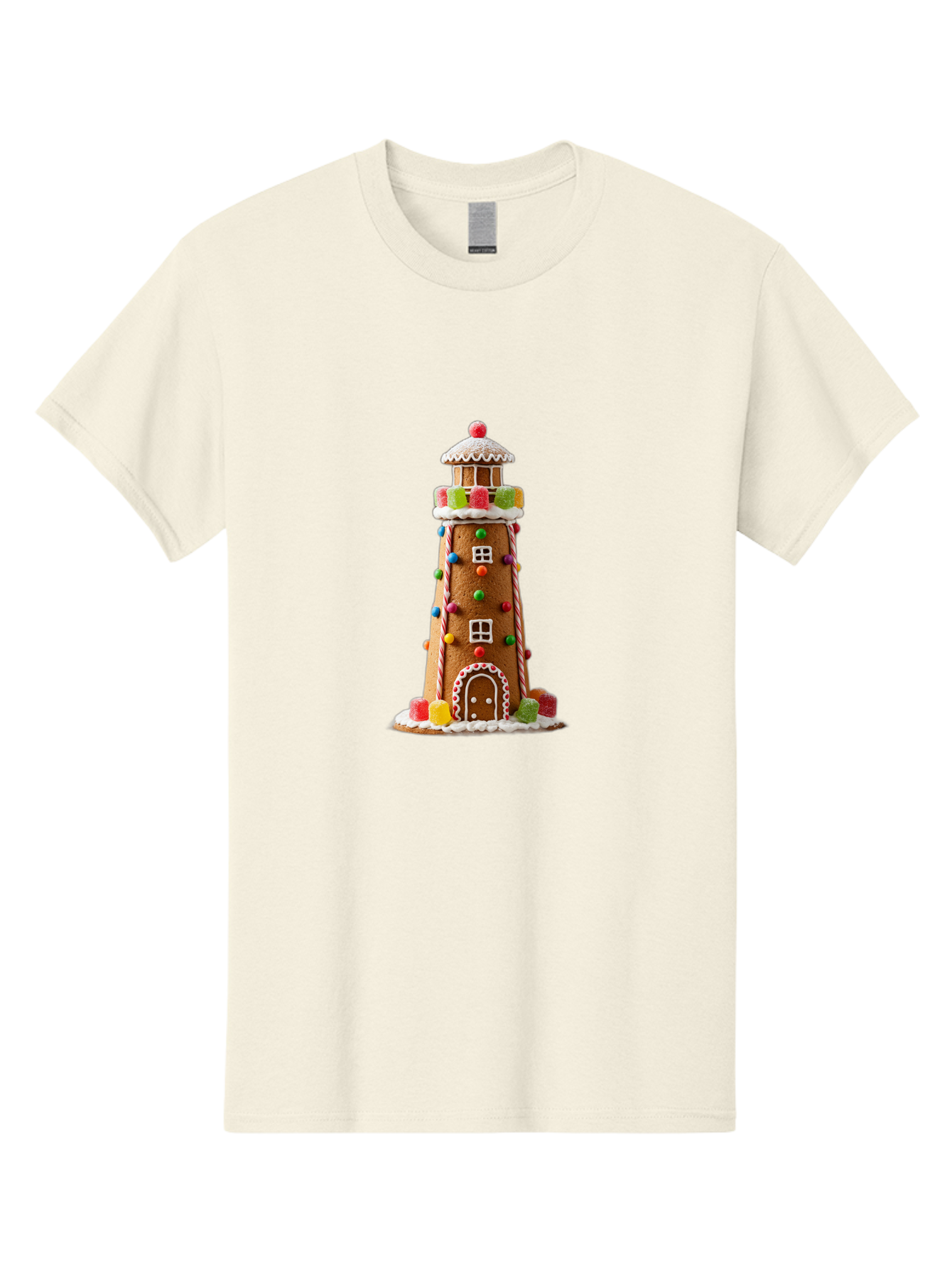 Gingerbread-Lighthouse Men'S Graphic Tee, 100% Cotton, Comfortable Casual Summer Wear, Machine Washable, Vintage Camera, Old Camera, Antique Camera, Black Camera, Classic Photography, Photography Equipment, Nostalgic Device, Film Camera, Bag528