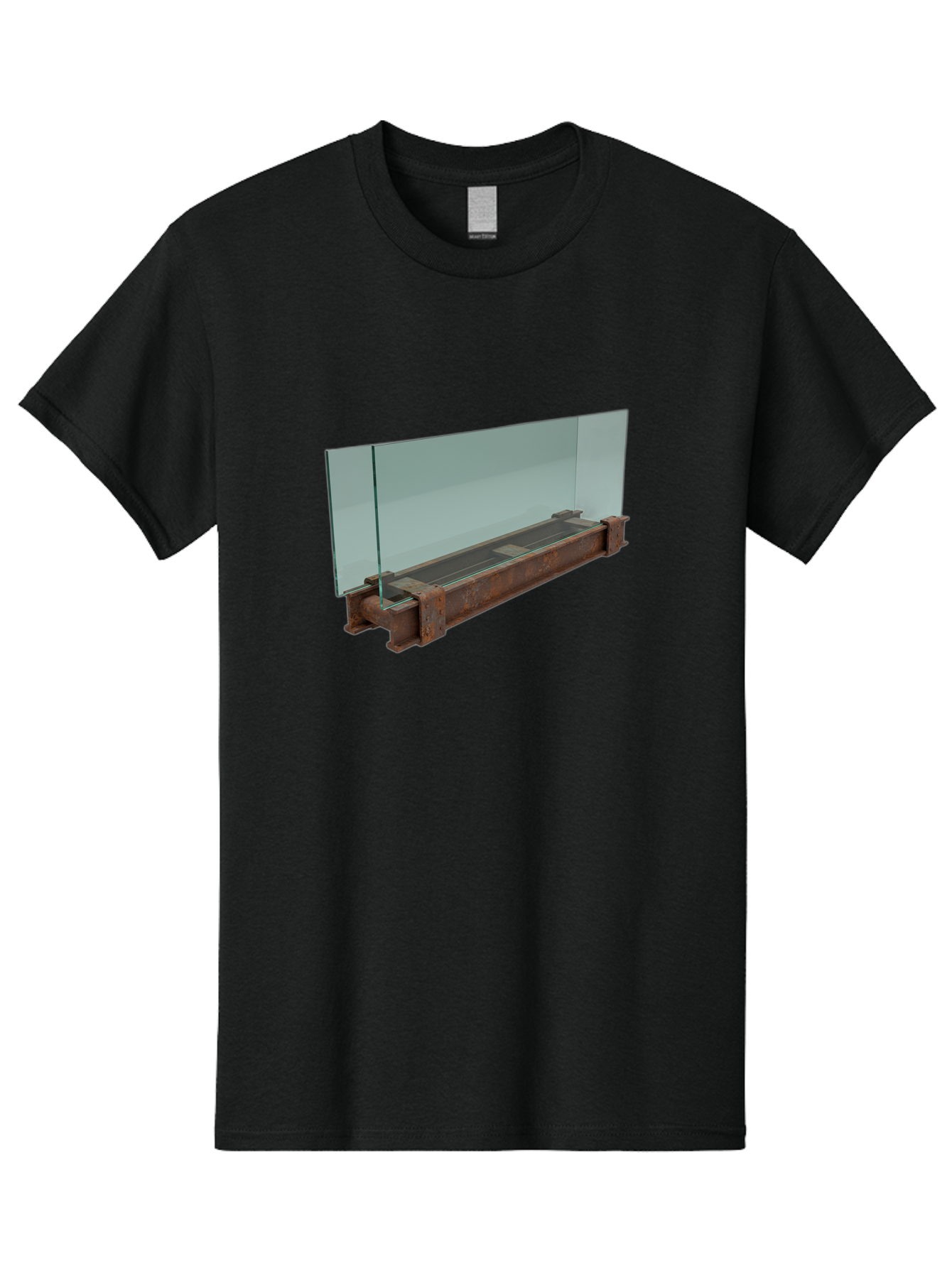 Glass-Panels-On-Metal-Base Men'S Graphic Tee, 100% Cotton, Comfortable Casual Summer Wear, Machine Washable, Vintage Camera, Old Camera, Antique Camera, Black Camera, Classic Photography, Photography Equipment, Nostalgic Device, Film Camera, Bag531