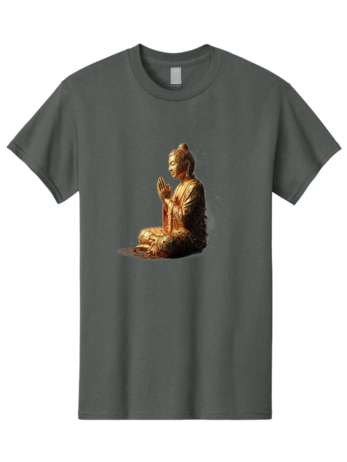 Golden-Buddha-Statue Men'S Graphic Tee, 100% Cotton, Comfortable Casual Summer Wear, Machine Washable, Vintage Camera, Old Camera, Antique Camera, Black Camera, Classic Photography, Photography Equipment, Nostalgic Device, Film Camera, Bag545