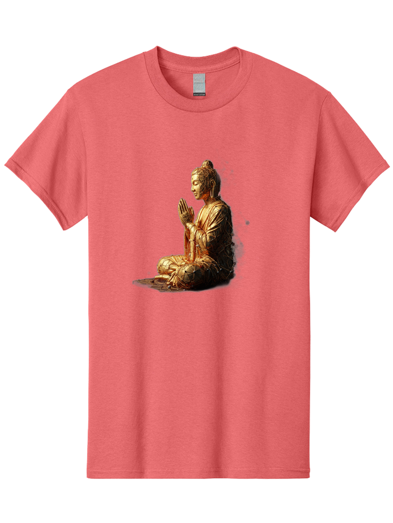 Golden-Buddha-Statue Men'S Graphic Tee, 100% Cotton, Comfortable Casual Summer Wear, Machine Washable, Vintage Camera, Old Camera, Antique Camera, Black Camera, Classic Photography, Photography Equipment, Nostalgic Device, Film Camera, Bag545