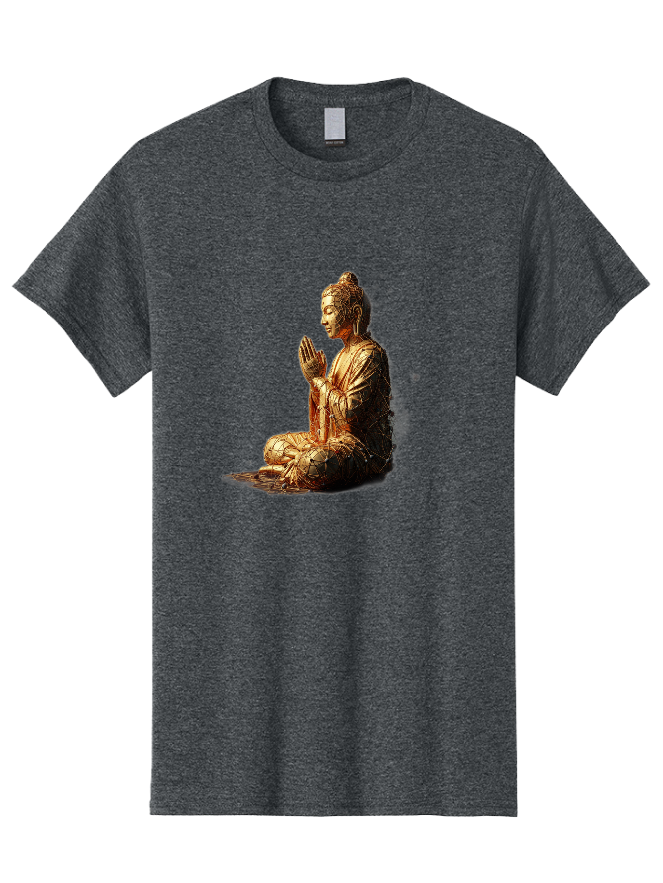 Golden-Buddha-Statue Men'S Graphic Tee, 100% Cotton, Comfortable Casual Summer Wear, Machine Washable, Vintage Camera, Old Camera, Antique Camera, Black Camera, Classic Photography, Photography Equipment, Nostalgic Device, Film Camera, Bag545