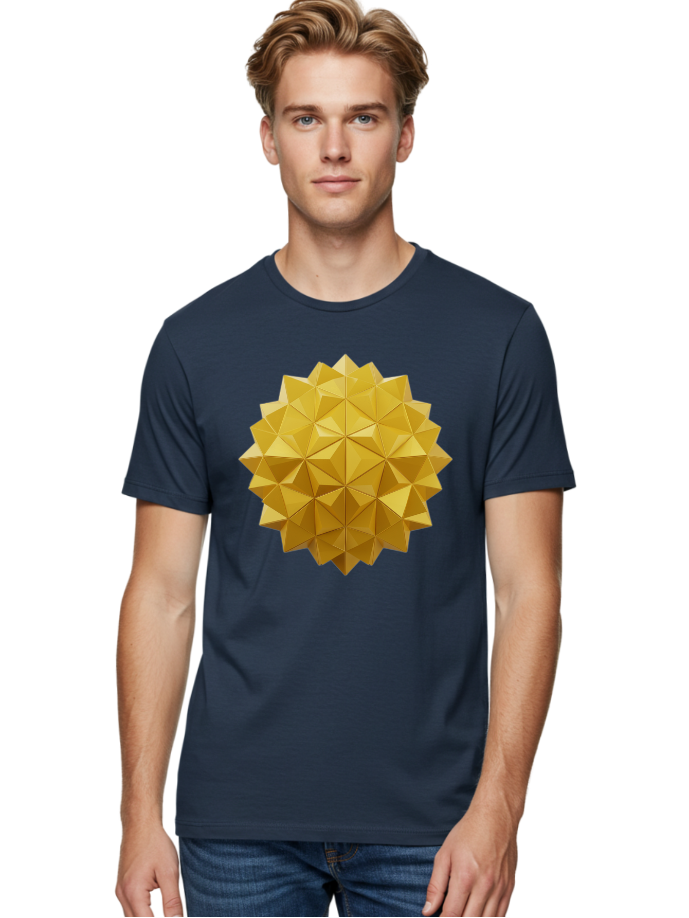 Golden-Polyhedron-Orb Men'S Graphic Tee, 100% Cotton, Comfortable Casual Summer Wear, Machine Washable, Vintage Camera, Old Camera, Antique Camera, Black Camera, Classic Photography, Photography Equipment, Nostalgic Device, Film Camera, Bag553