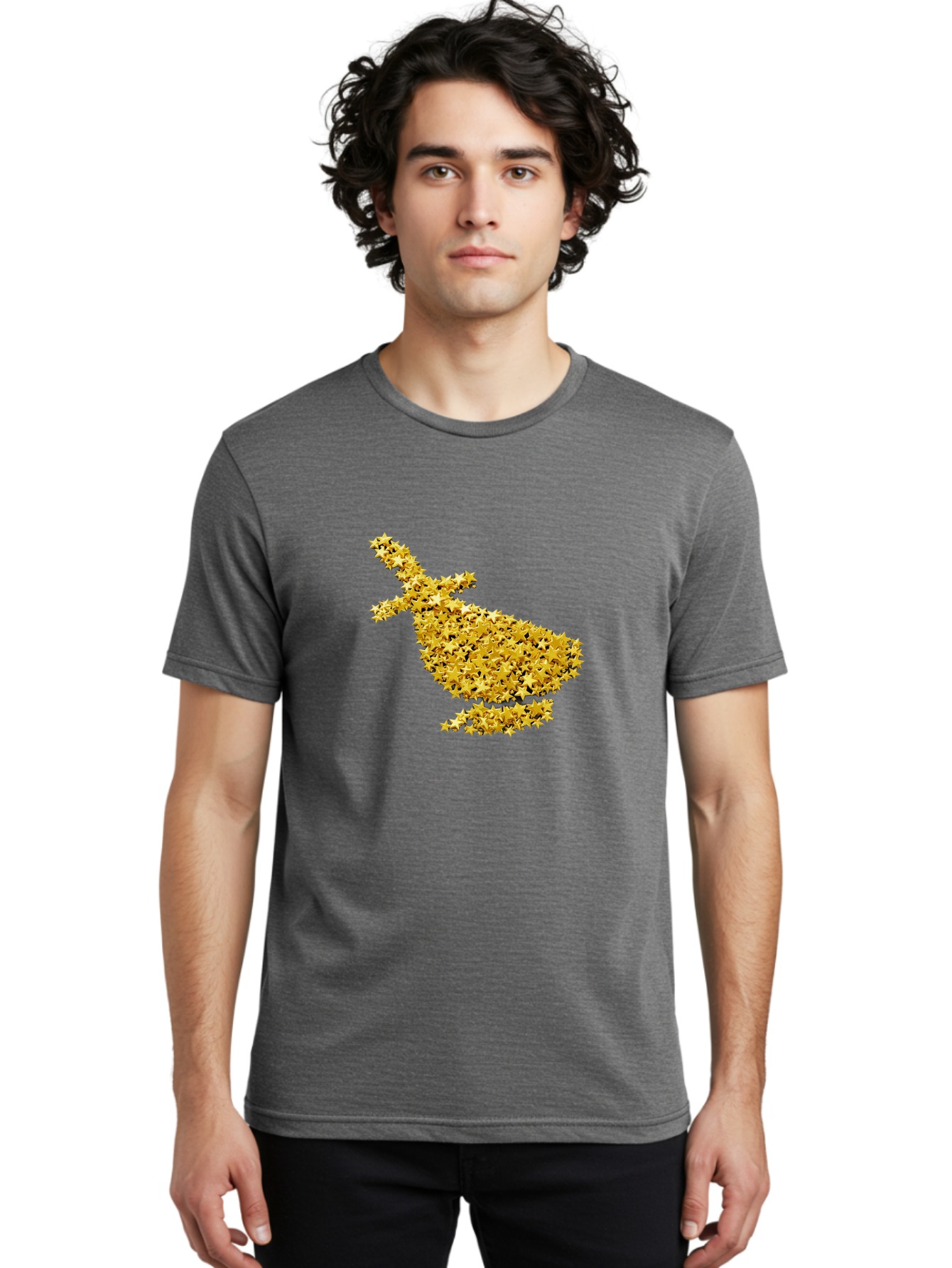 Golden-Star-Duck Men'S Graphic Tee, 100% Cotton, Comfortable Casual Summer Wear, Machine Washable, Vintage Camera, Old Camera, Antique Camera, Black Camera, Classic Photography, Photography Equipment, Nostalgic Device, Film Camera, Camera Art Bag556