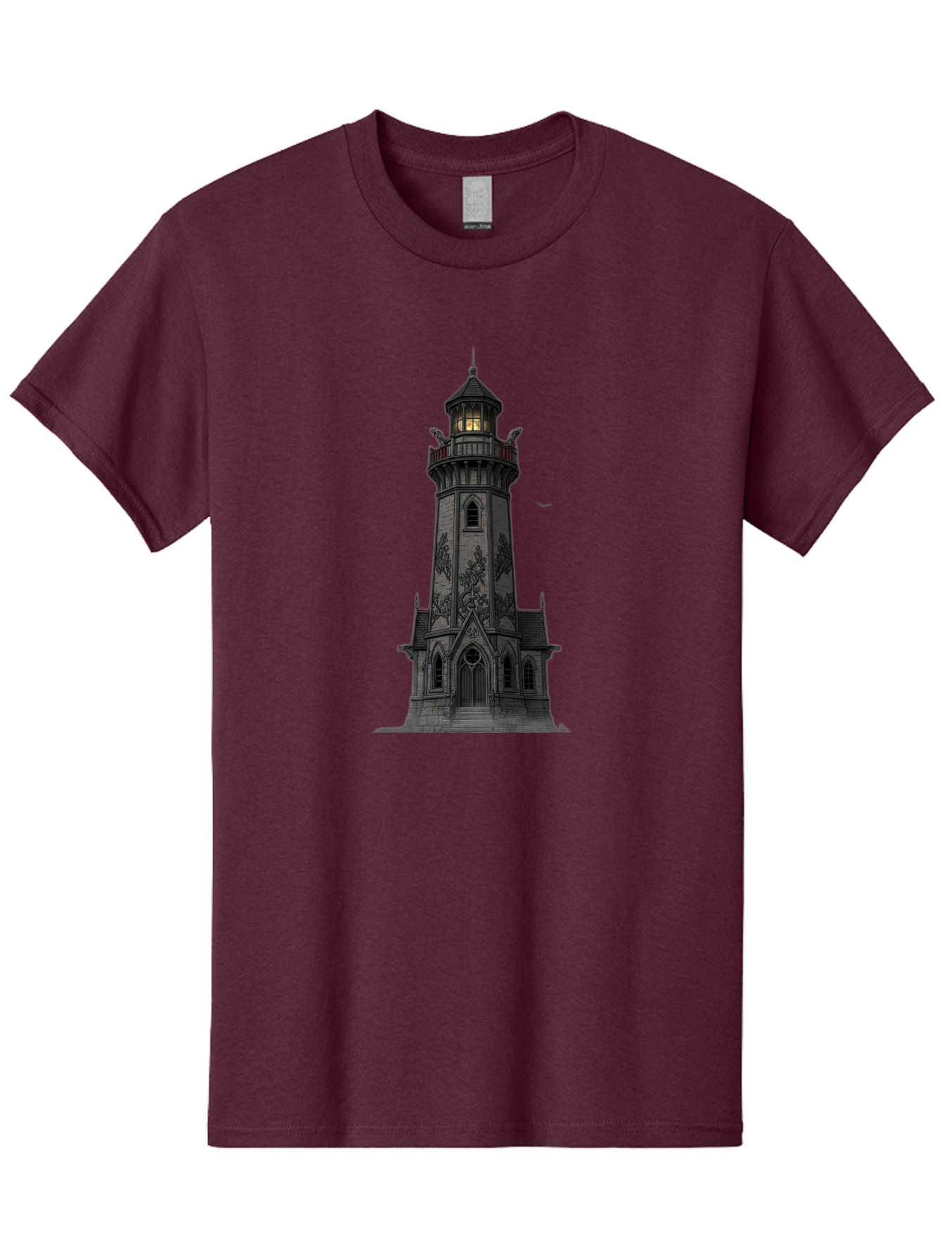 Gothic-Lighthouse Men'S Graphic Tee, 100% Cotton, Comfortable Casual Summer Wear, Machine Washable, Vintage Camera, Old Camera, Antique Camera, Black Camera, Classic Photography, Photography Equipment, Nostalgic Device, Film Camera, Camera Art Bag560