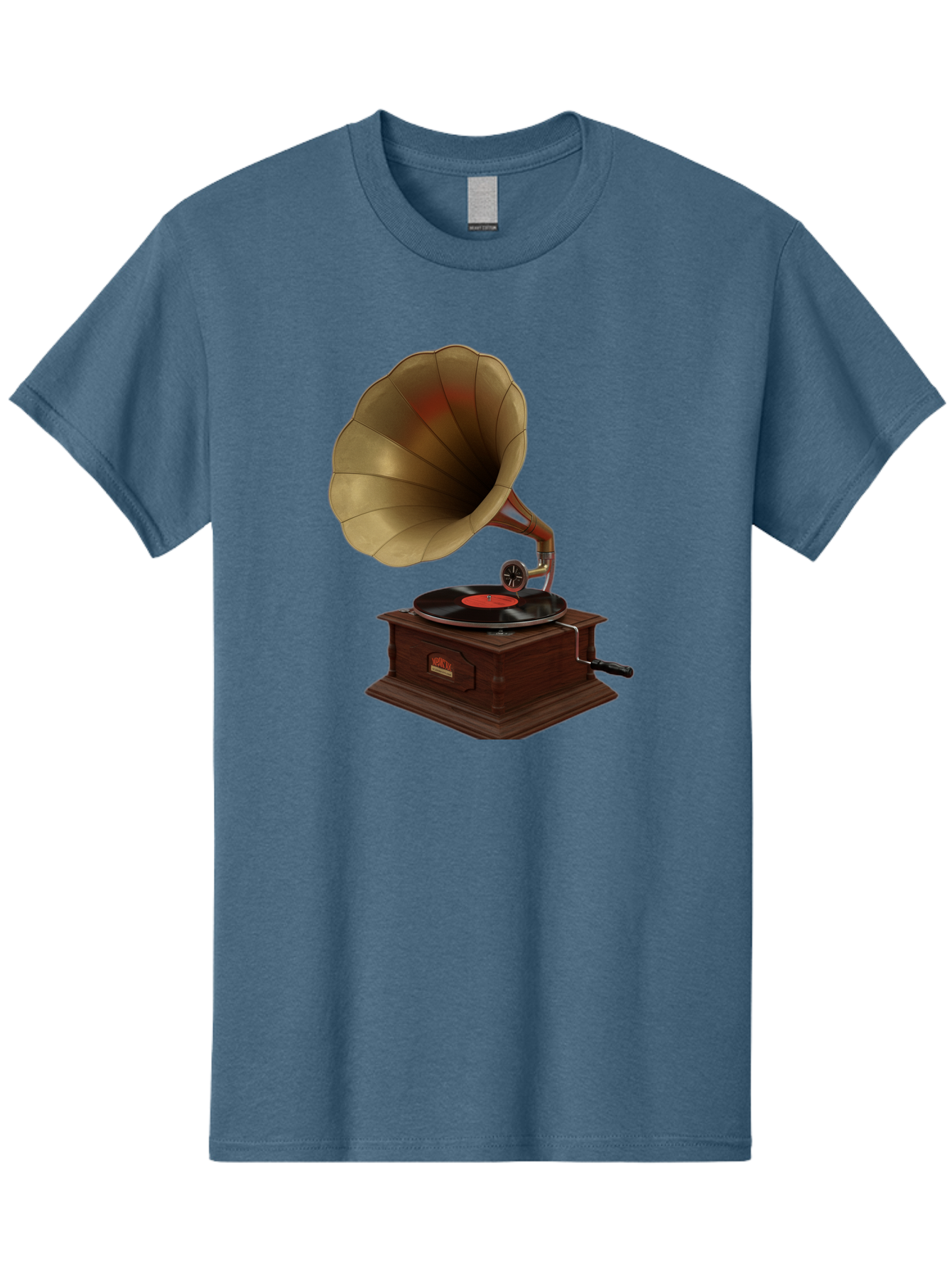 Gramophone Men'S Graphic Tee, 100% Cotton, Comfortable Casual Summer Wear, Machine Washable, Vintage Camera, Old Camera, Antique Camera, Black Camera, Classic Photography, Photography Equipment, Nostalgic Device, Film Camera, Camera Art Bag563