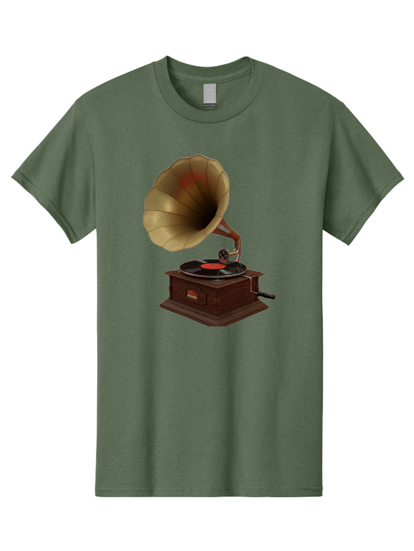 Gramophone Men'S Graphic Tee, 100% Cotton, Comfortable Casual Summer Wear, Machine Washable, Vintage Camera, Old Camera, Antique Camera, Black Camera, Classic Photography, Photography Equipment, Nostalgic Device, Film Camera, Camera Art Bag563