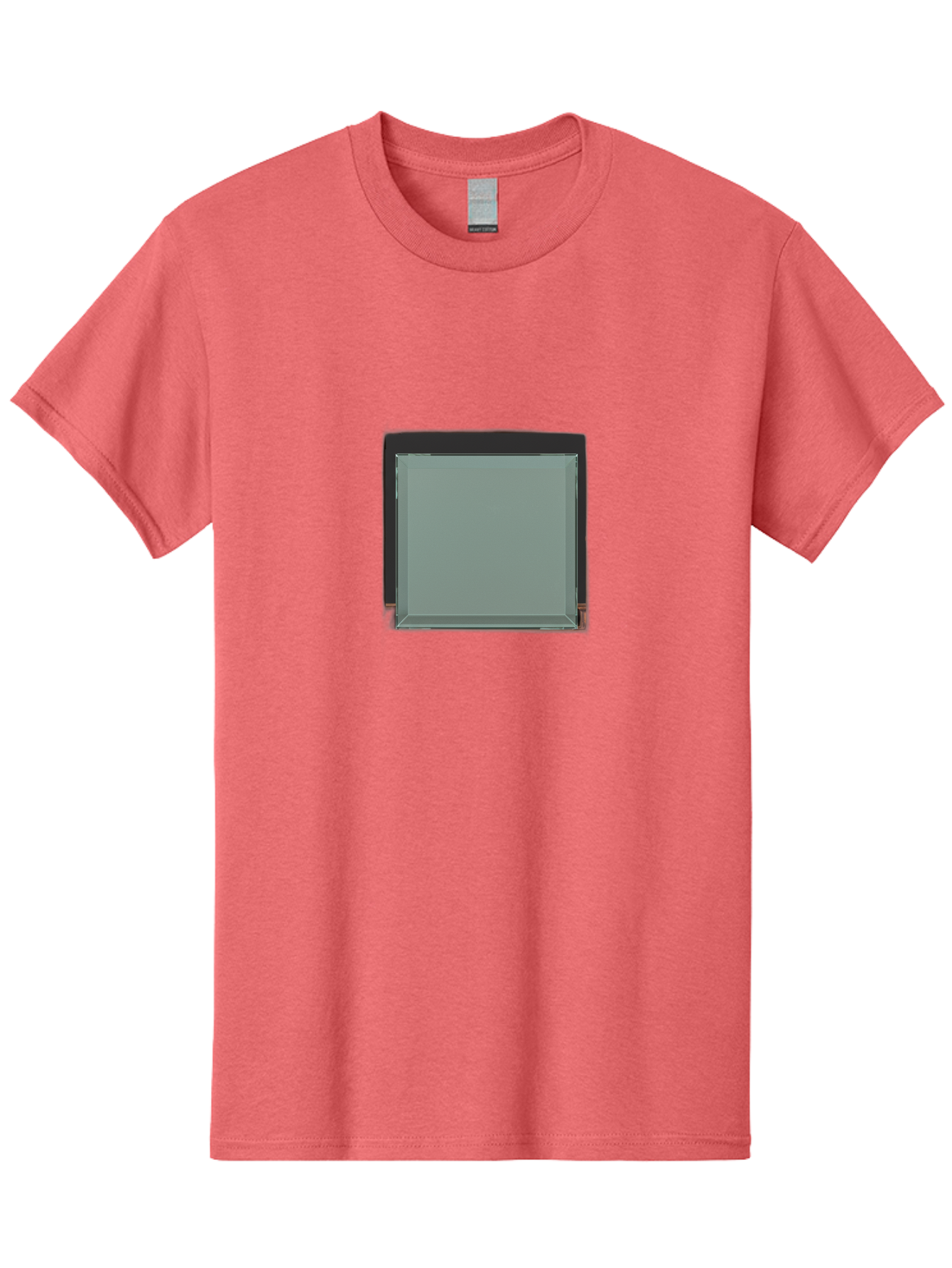 Gray-Square-Icon Men'S Graphic Tee, 100% Cotton, Comfortable Casual Summer Wear, Machine Washable, Vintage Camera, Old Camera, Antique Camera, Black Camera, Classic Photography, Photography Equipment, Nostalgic Device, Film Camera, Camera Art Bag566