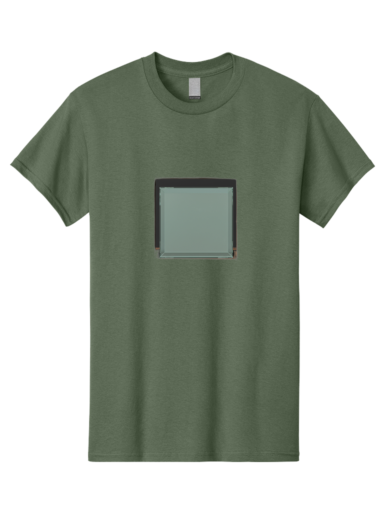 Gray-Square-Icon Men'S Graphic Tee, 100% Cotton, Comfortable Casual Summer Wear, Machine Washable, Vintage Camera, Old Camera, Antique Camera, Black Camera, Classic Photography, Photography Equipment, Nostalgic Device, Film Camera, Camera Art Bag566