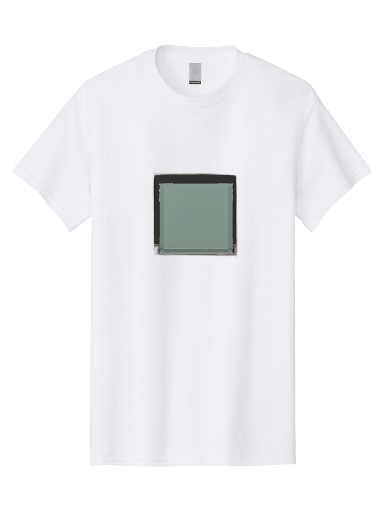 Gray-Square-Icon Men'S Graphic Tee, 100% Cotton, Comfortable Casual Summer Wear, Machine Washable, Vintage Camera, Old Camera, Antique Camera, Black Camera, Classic Photography, Photography Equipment, Nostalgic Device, Film Camera, Camera Art Bag566