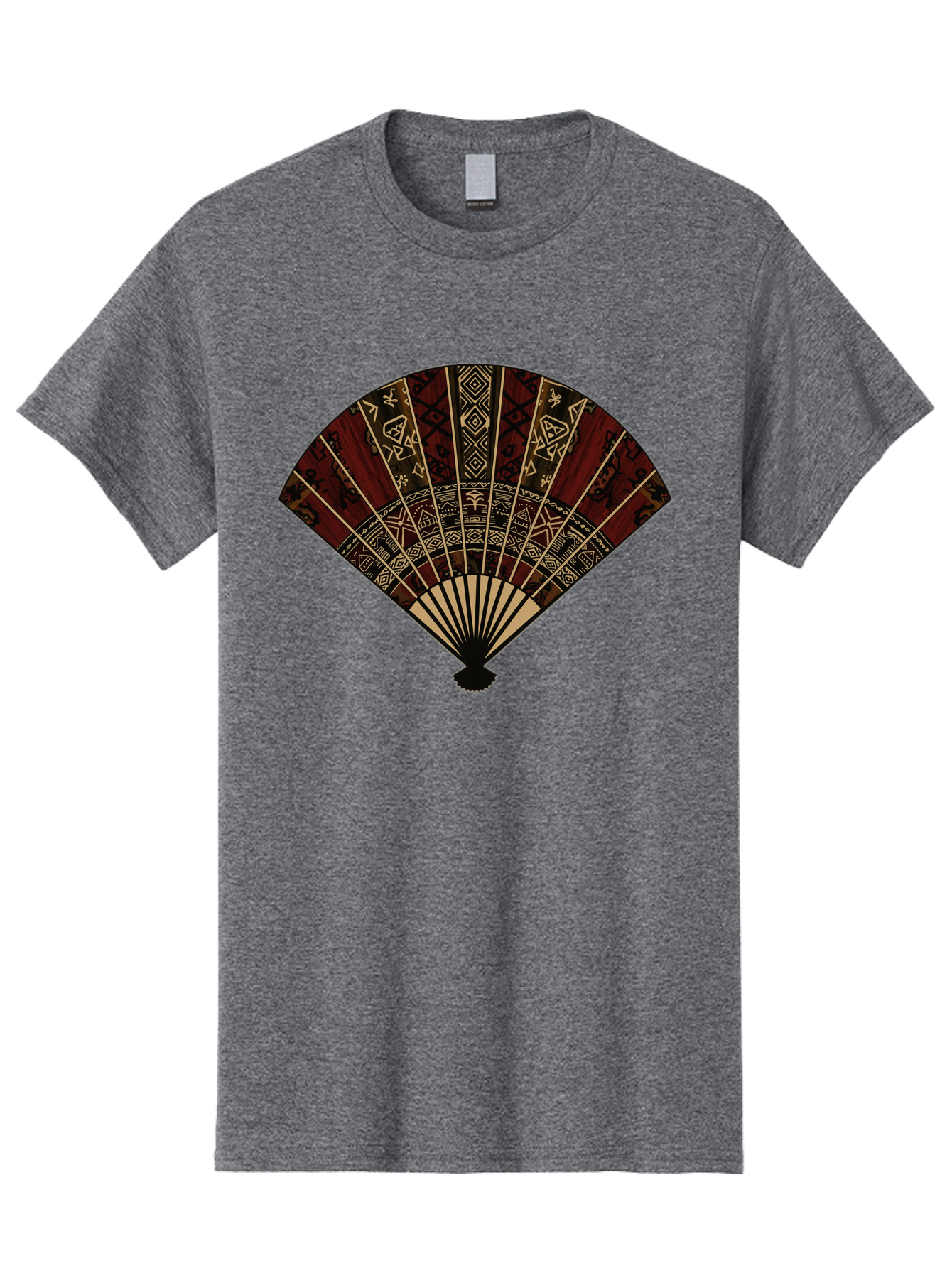 Hand-Fan Men'S Graphic Tee, 100% Cotton, Comfortable Casual Summer Wear, Machine Washable, Vintage Camera, Old Camera, Antique Camera, Black Camera, Classic Photography, Photography Equipment, Nostalgic Device, Film Camera, Camera Art Bag573