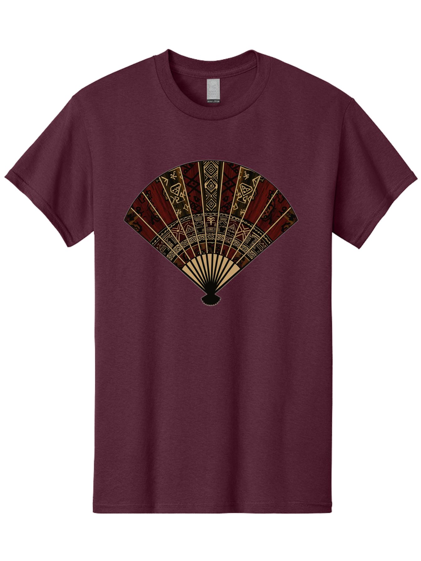 Hand-Fan Men'S Graphic Tee, 100% Cotton, Comfortable Casual Summer Wear, Machine Washable, Vintage Camera, Old Camera, Antique Camera, Black Camera, Classic Photography, Photography Equipment, Nostalgic Device, Film Camera, Camera Art Bag573