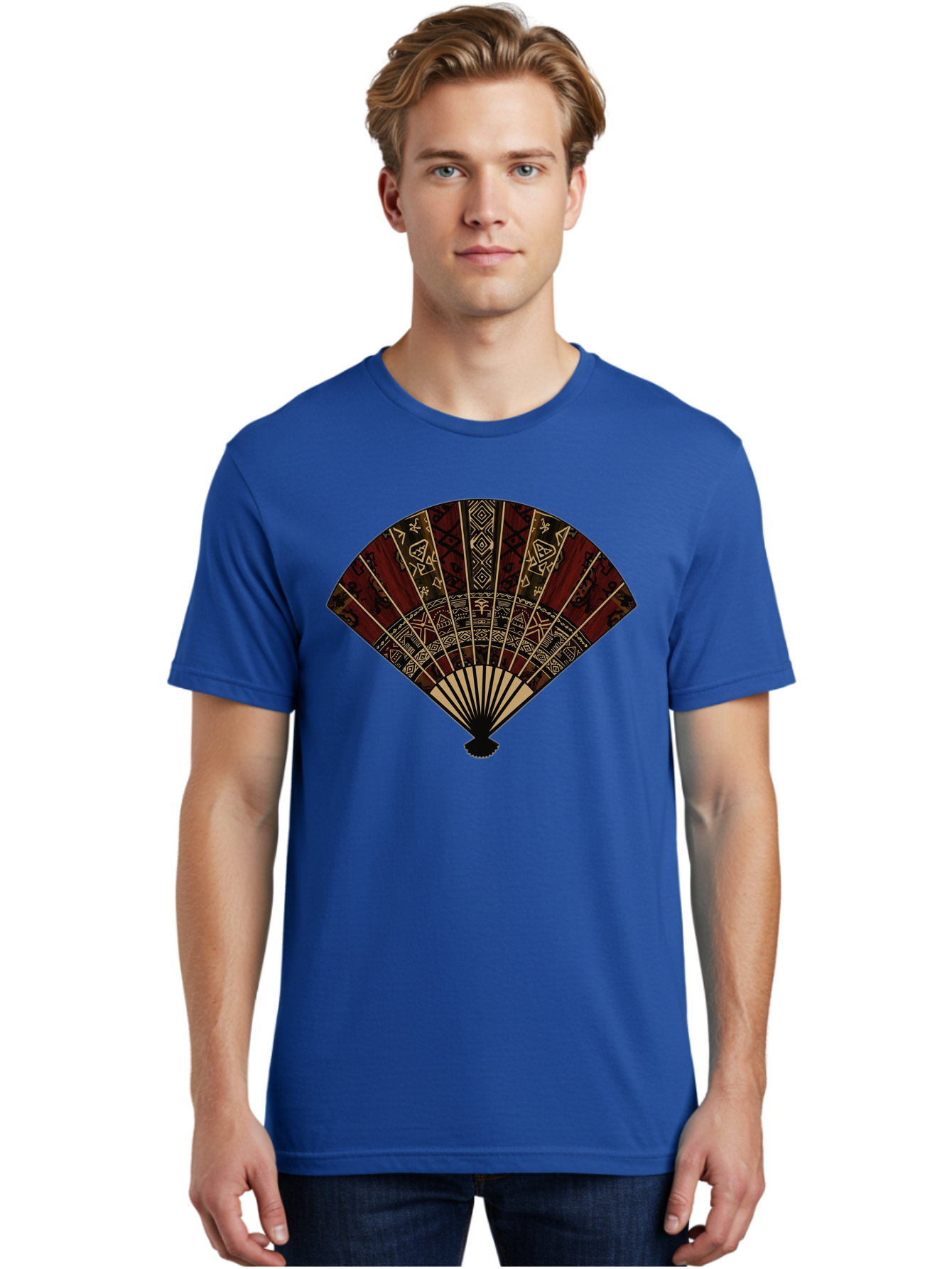 Hand-Fan Men'S Graphic Tee, 100% Cotton, Comfortable Casual Summer Wear, Machine Washable, Vintage Camera, Old Camera, Antique Camera, Black Camera, Classic Photography, Photography Equipment, Nostalgic Device, Film Camera, Camera Art Bag573