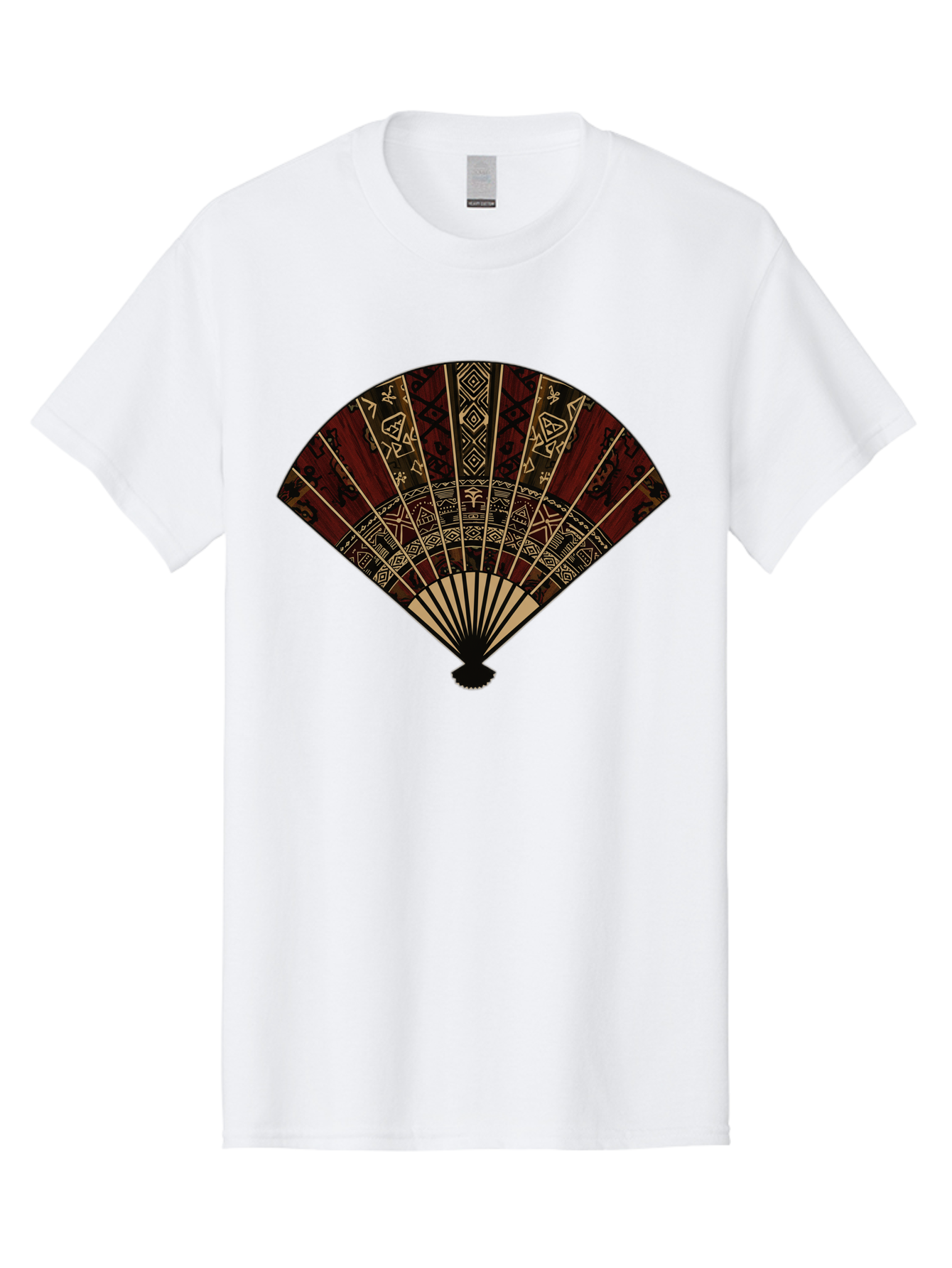 Hand-Fan Men'S Graphic Tee, 100% Cotton, Comfortable Casual Summer Wear, Machine Washable, Vintage Camera, Old Camera, Antique Camera, Black Camera, Classic Photography, Photography Equipment, Nostalgic Device, Film Camera, Camera Art Bag573