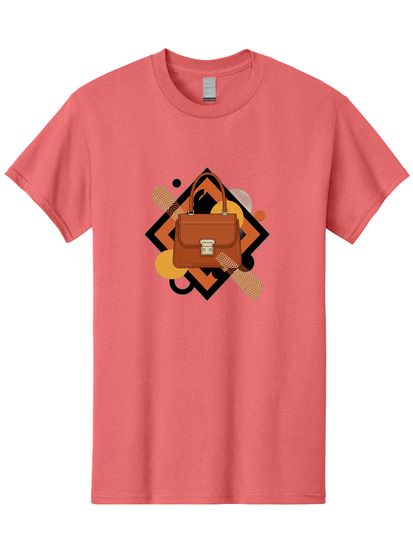 Handbag Men'S Graphic Tee, 100% Cotton, Comfortable Casual Summer Wear, Machine Washable, Vintage Camera, Old Camera, Antique Camera, Black Camera, Classic Photography, Photography Equipment, Nostalgic Device, Film Camera, Camera Art Bag574