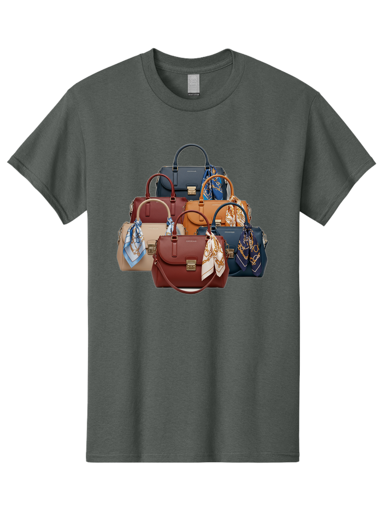 Handbags-With-Scarves Men'S Graphic Tee, 100% Cotton, Comfortable Casual Summer Wear, Machine Washable, Vintage Camera, Old Camera, Antique Camera, Black Camera, Classic Photography, Photography Equipment, Nostalgic Device, Film Camera, Bag576