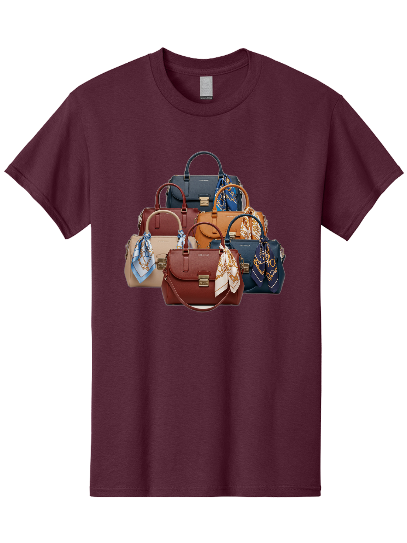 Handbags-With-Scarves Men'S Graphic Tee, 100% Cotton, Comfortable Casual Summer Wear, Machine Washable, Vintage Camera, Old Camera, Antique Camera, Black Camera, Classic Photography, Photography Equipment, Nostalgic Device, Film Camera, Bag576
