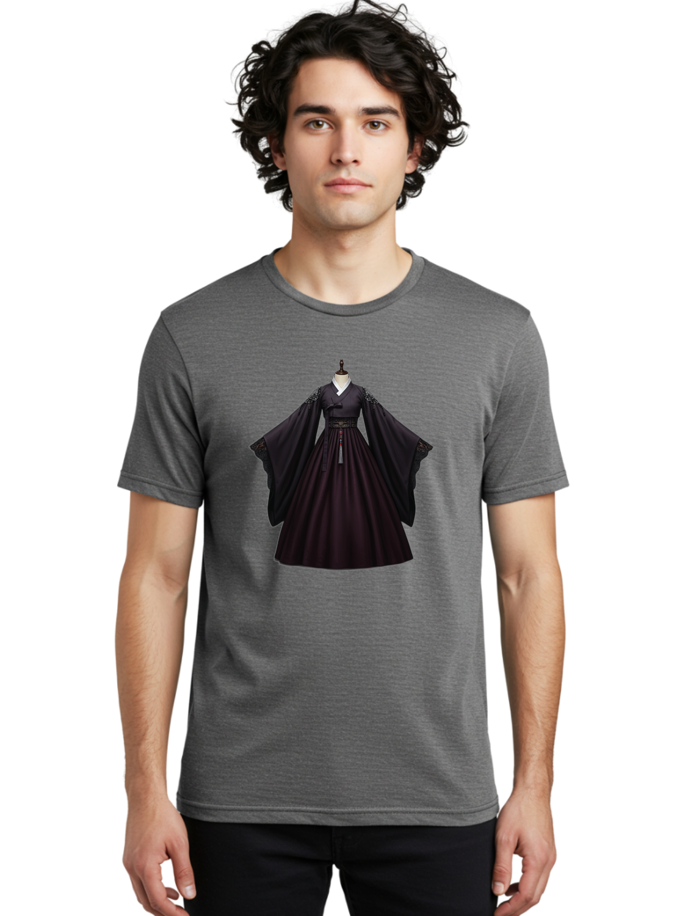 Hanfu-Dress Men'S Graphic Tee, 100% Cotton, Comfortable Casual Summer Wear, Machine Washable, Vintage Camera, Old Camera, Antique Camera, Black Camera, Classic Photography, Photography Equipment, Nostalgic Device, Film Camera, Camera Art Bag579