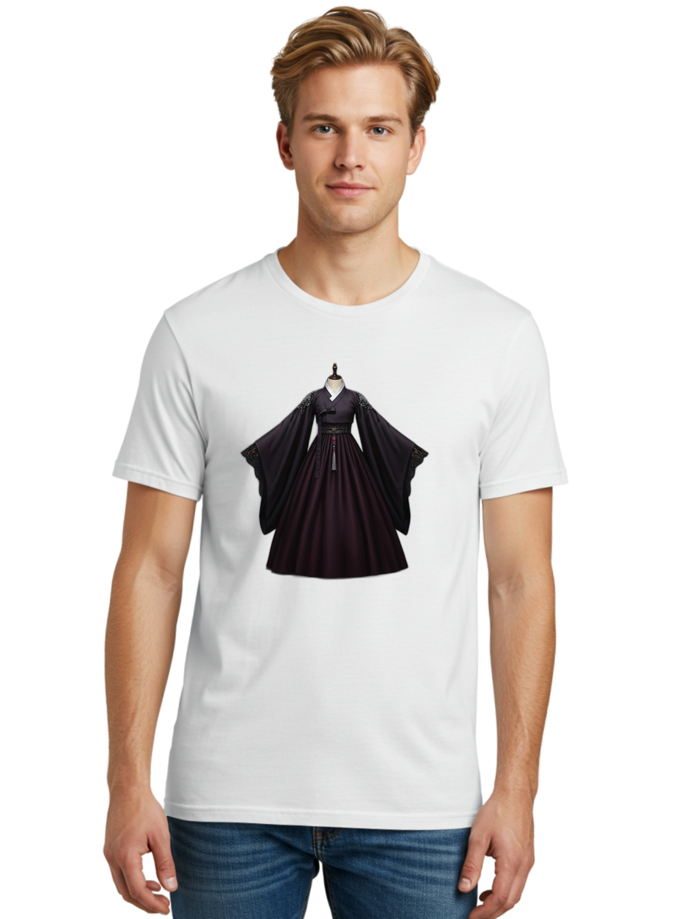 Hanfu-Dress Men'S Graphic Tee, 100% Cotton, Comfortable Casual Summer Wear, Machine Washable, Vintage Camera, Old Camera, Antique Camera, Black Camera, Classic Photography, Photography Equipment, Nostalgic Device, Film Camera, Camera Art Bag579