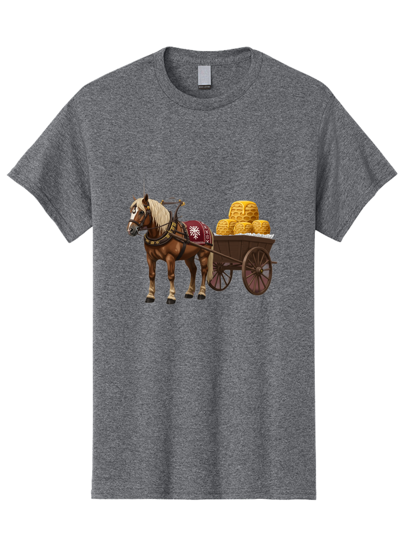 Horse-Drawn-Wagon Men'S Graphic Tee, 100% Cotton, Comfortable Casual Summer Wear, Machine Washable, Vintage Camera, Old Camera, Antique Camera, Black Camera, Classic Photography, Photography Equipment, Nostalgic Device, Film Camera, Camera Art Bag595