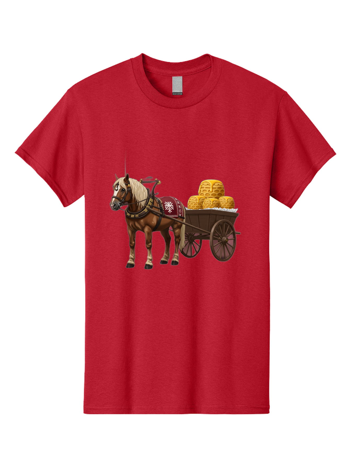 Horse-Drawn-Wagon Men'S Graphic Tee, 100% Cotton, Comfortable Casual Summer Wear, Machine Washable, Vintage Camera, Old Camera, Antique Camera, Black Camera, Classic Photography, Photography Equipment, Nostalgic Device, Film Camera, Camera Art Bag595