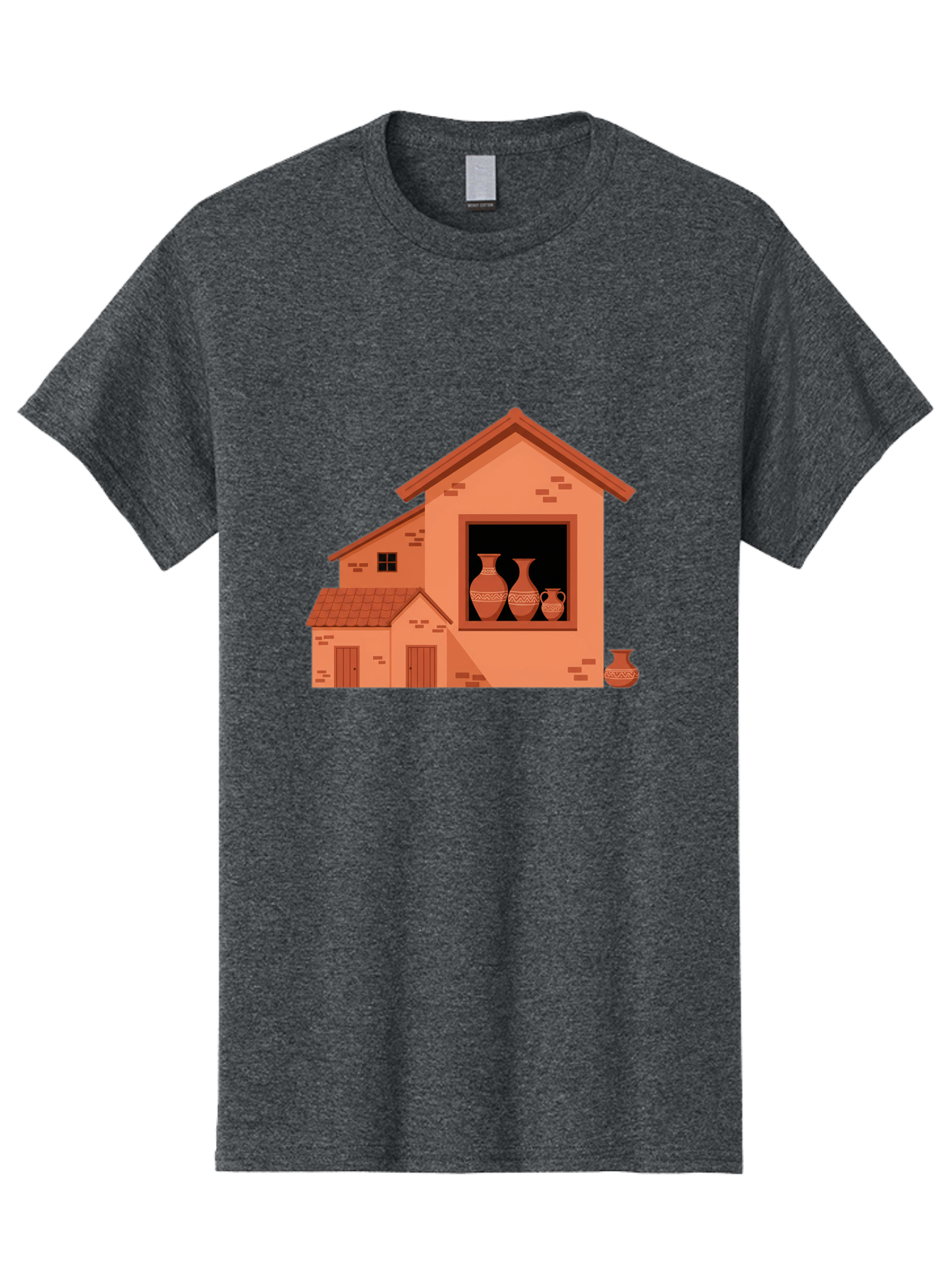 House-With-Vases Men'S Graphic Tee, 100% Cotton, Comfortable Casual Summer Wear, Machine Washable, Vintage Camera, Old Camera, Antique Camera, Black Camera, Classic Photography, Photography Equipment, Nostalgic Device, Film Camera, Camera Art Bag599