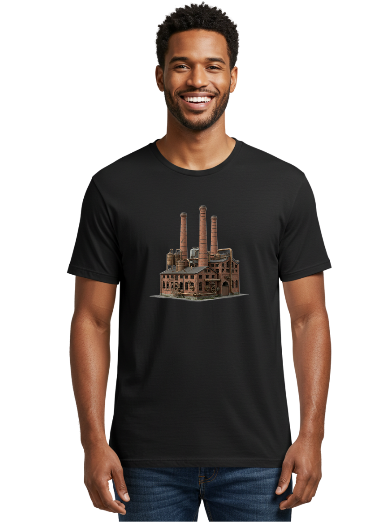 Industrial-Factory Men'S Graphic Tee, 100% Cotton, Comfortable Casual Summer Wear, Machine Washable, Vintage Camera, Old Camera, Antique Camera, Black Camera, Classic Photography, Photography Equipment, Nostalgic Device, Film Camera, Bag609