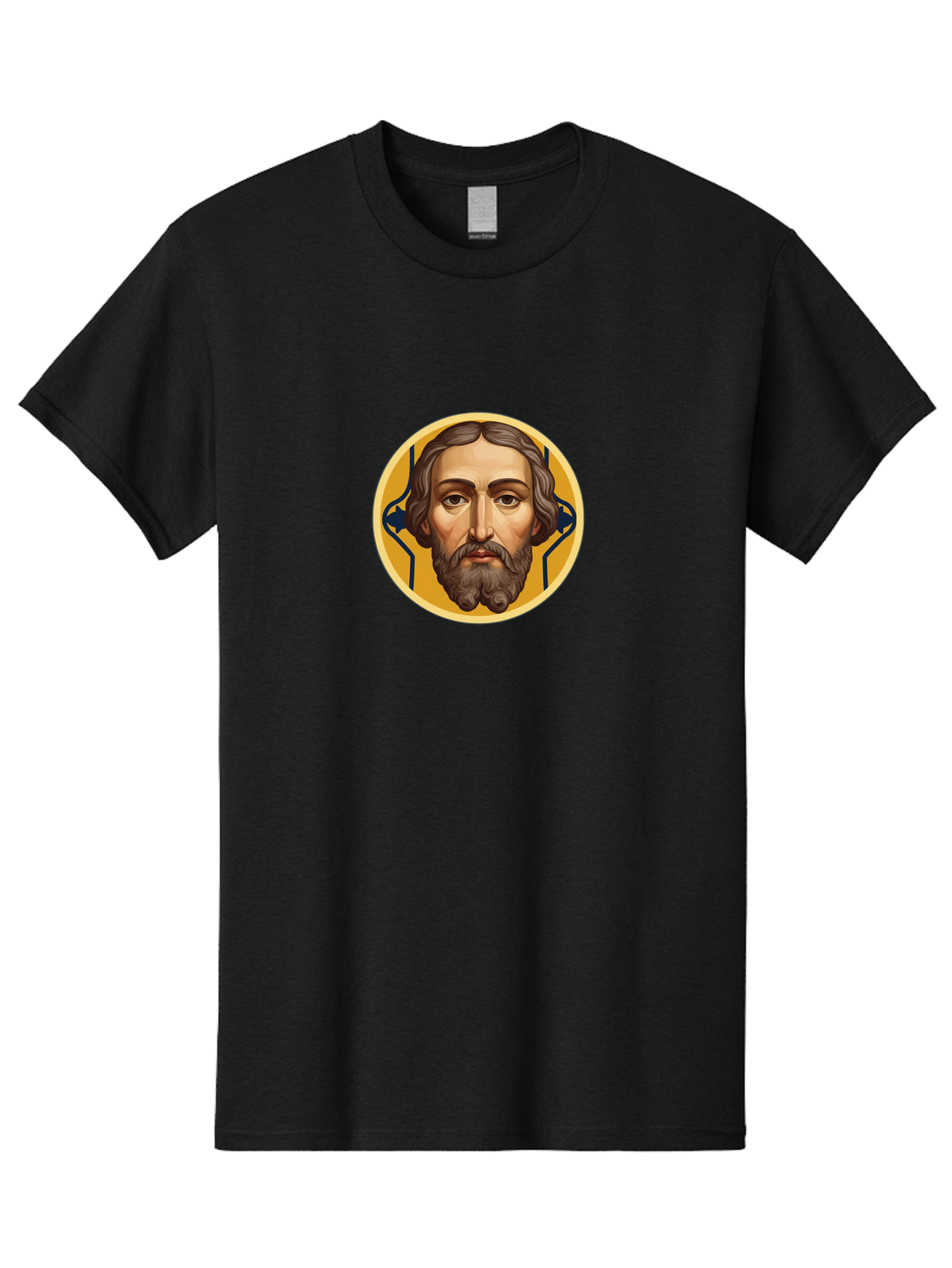 Jesus-Christ-Icon Men'S Graphic Tee, 100% Cotton, Comfortable Casual Summer Wear, Machine Washable, Vintage Camera, Old Camera, Antique Camera, Black Camera, Classic Photography, Photography Equipment, Nostalgic Device, Film Camera, Camera Art Bag622