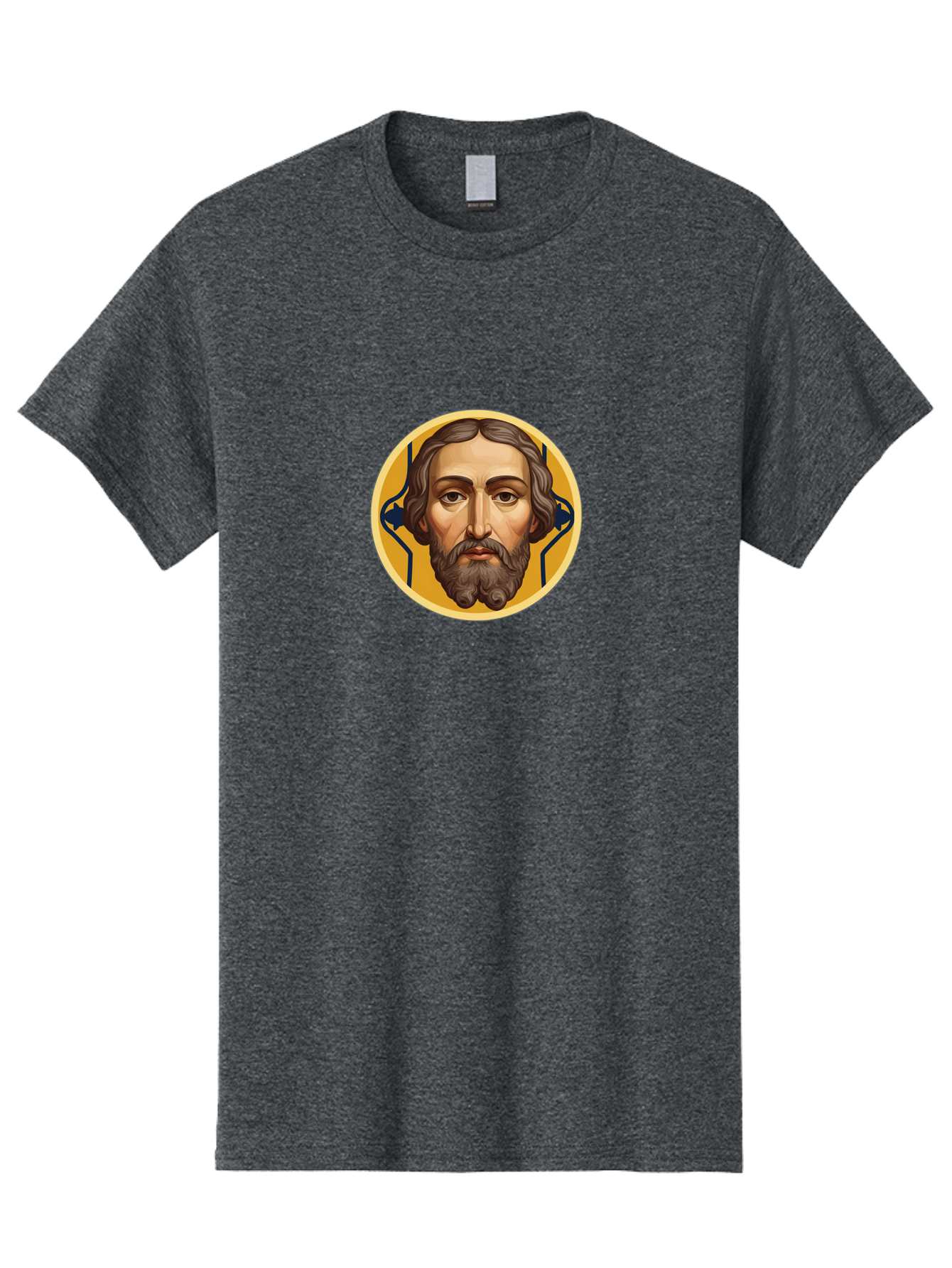 Jesus-Christ-Icon Men'S Graphic Tee, 100% Cotton, Comfortable Casual Summer Wear, Machine Washable, Vintage Camera, Old Camera, Antique Camera, Black Camera, Classic Photography, Photography Equipment, Nostalgic Device, Film Camera, Camera Art Bag622