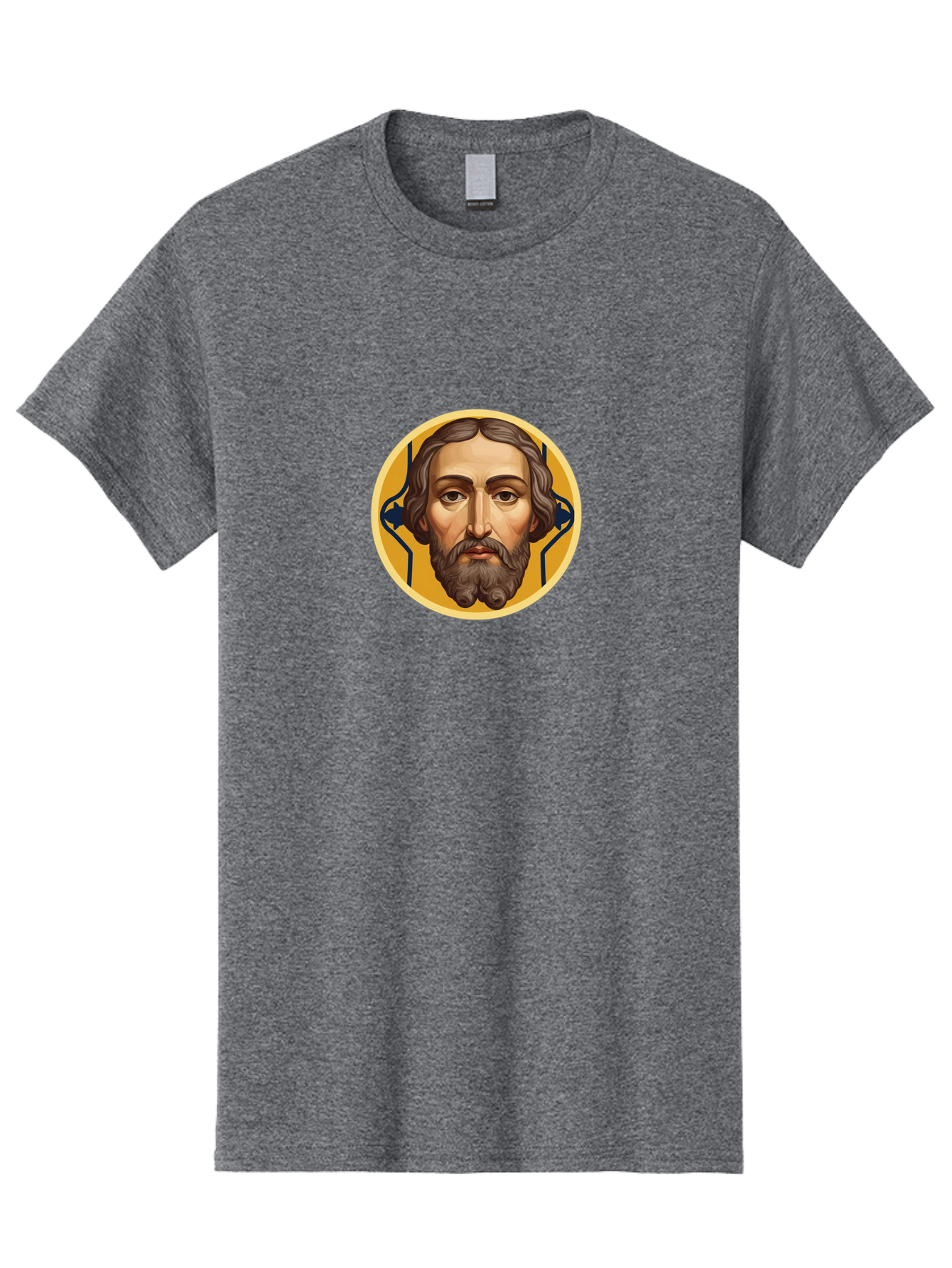 Jesus-Christ-Icon Men'S Graphic Tee, 100% Cotton, Comfortable Casual Summer Wear, Machine Washable, Vintage Camera, Old Camera, Antique Camera, Black Camera, Classic Photography, Photography Equipment, Nostalgic Device, Film Camera, Camera Art Bag622