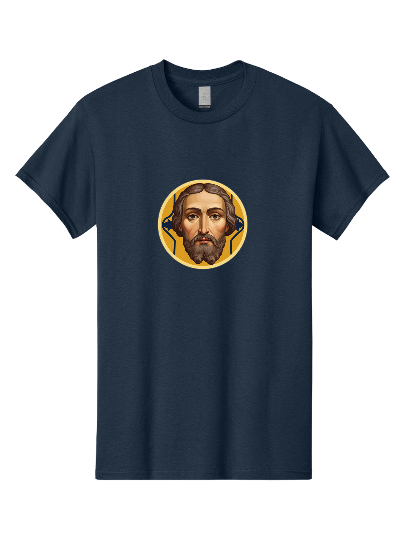 Jesus-Christ-Icon Men'S Graphic Tee, 100% Cotton, Comfortable Casual Summer Wear, Machine Washable, Vintage Camera, Old Camera, Antique Camera, Black Camera, Classic Photography, Photography Equipment, Nostalgic Device, Film Camera, Camera Art Bag622