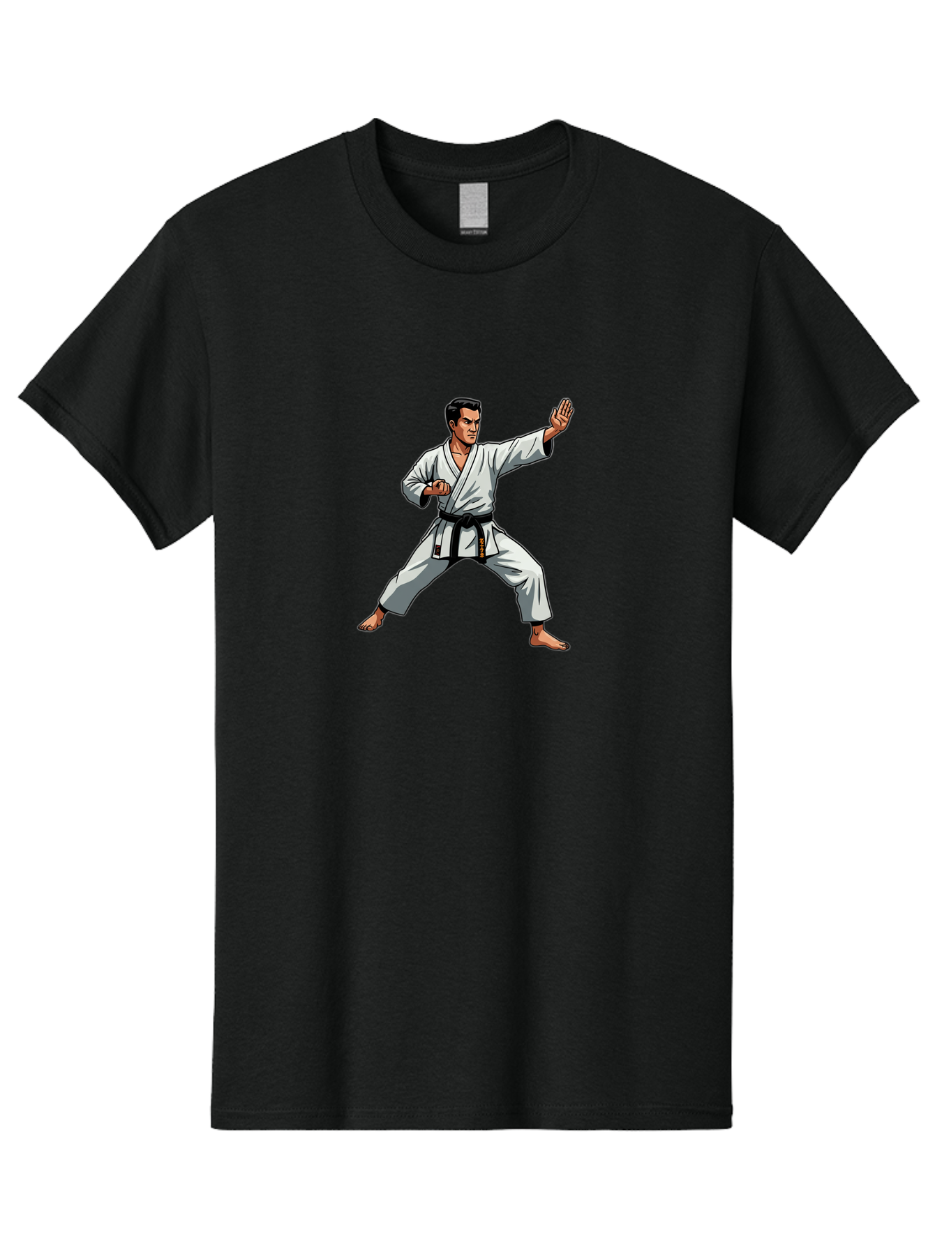 Karate-Man-1 Men'S Graphic Tee, 100% Cotton, Comfortable Casual Summer Wear, Machine Washable, Vintage Camera, Old Camera, Antique Camera, Black Camera, Classic Photography, Photography Equipment, Nostalgic Device, Film Camera, Camera Art Bag630