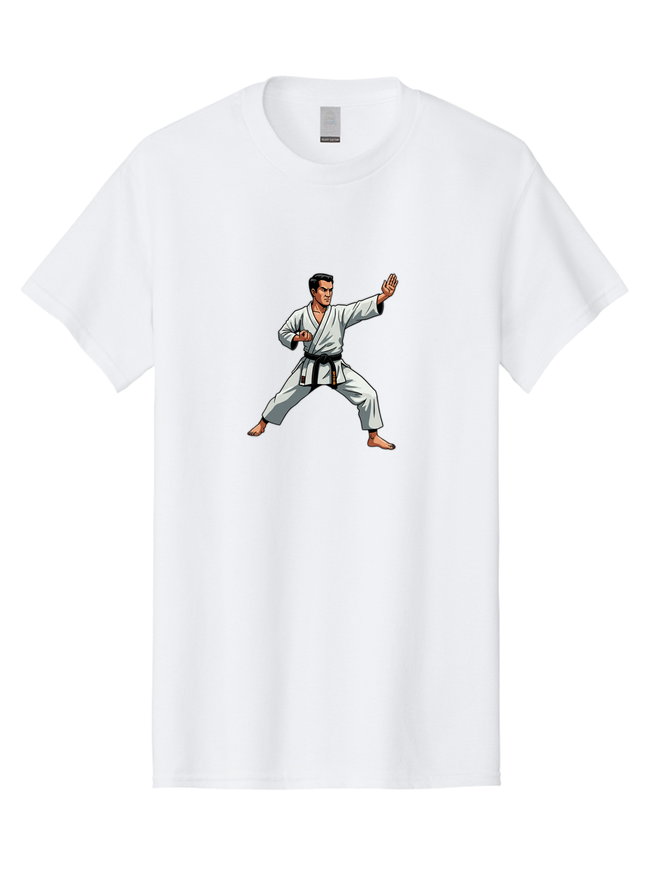Karate-Man-1 Men'S Graphic Tee, 100% Cotton, Comfortable Casual Summer Wear, Machine Washable, Vintage Camera, Old Camera, Antique Camera, Black Camera, Classic Photography, Photography Equipment, Nostalgic Device, Film Camera, Camera Art Bag630