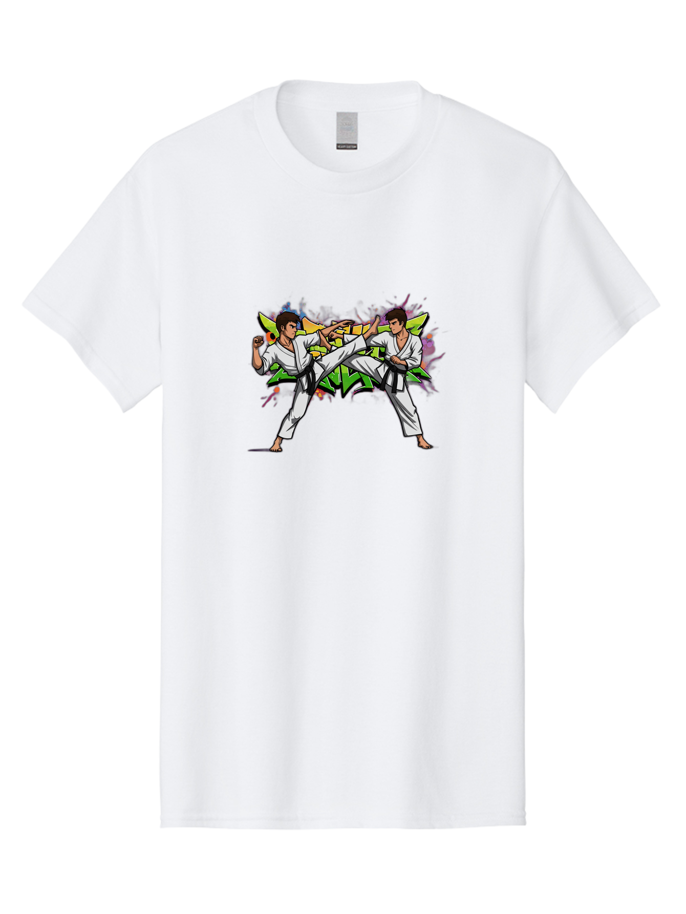 Karate-Sparring Men'S Graphic Tee, 100% Cotton, Comfortable Casual Summer Wear, Machine Washable, Vintage Camera, Old Camera, Antique Camera, Black Camera, Classic Photography, Photography Equipment, Nostalgic Device, Film Camera, Camera Art Bag634