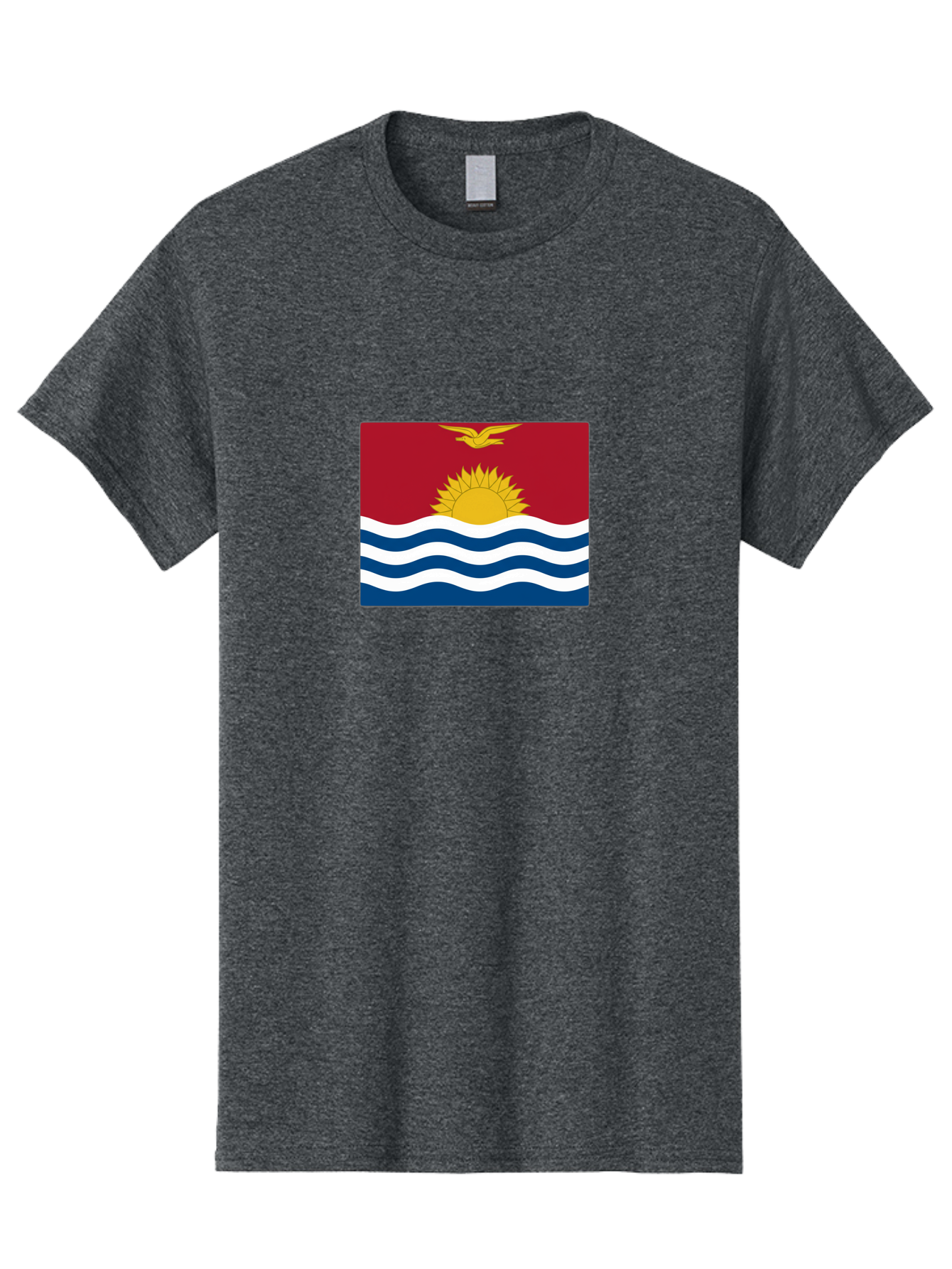 Kiribati-Flag-1 Men'S Graphic Tee, 100% Cotton, Comfortable Casual Summer Wear, Machine Washable, Vintage Camera, Old Camera, Antique Camera, Black Camera, Classic Photography, Photography Equipment, Nostalgic Device, Film Camera, Camera Art Bag643
