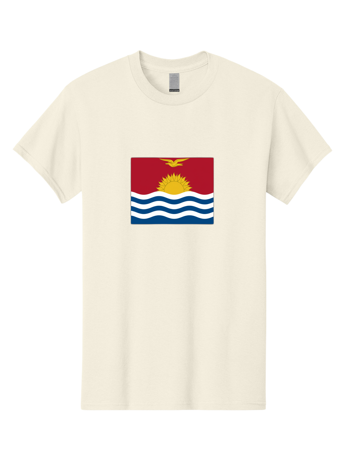Kiribati-Flag-1 Men'S Graphic Tee, 100% Cotton, Comfortable Casual Summer Wear, Machine Washable, Vintage Camera, Old Camera, Antique Camera, Black Camera, Classic Photography, Photography Equipment, Nostalgic Device, Film Camera, Camera Art Bag643