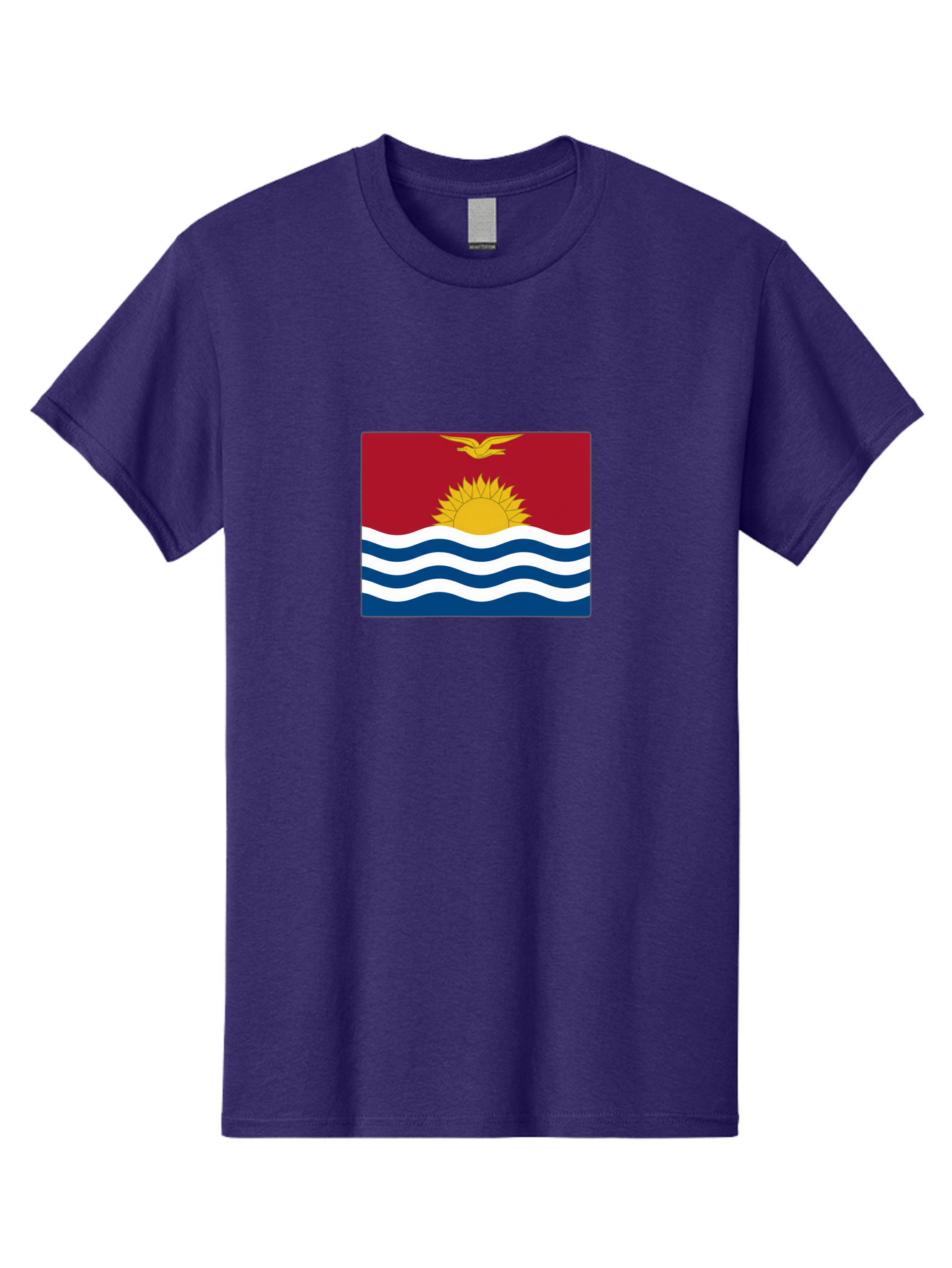 Kiribati-Flag-1 Men'S Graphic Tee, 100% Cotton, Comfortable Casual Summer Wear, Machine Washable, Vintage Camera, Old Camera, Antique Camera, Black Camera, Classic Photography, Photography Equipment, Nostalgic Device, Film Camera, Camera Art Bag643