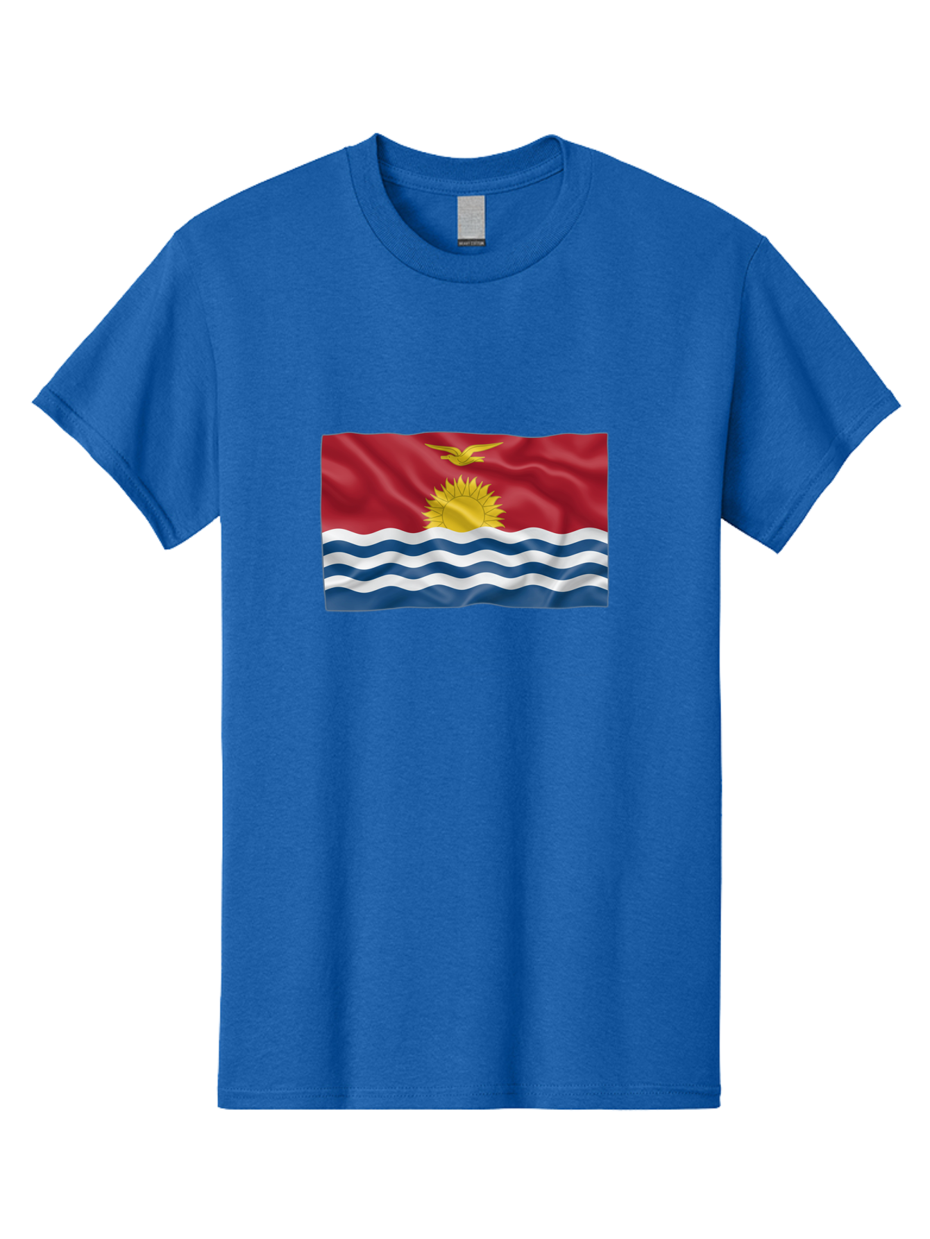 Kiribati-Flag-2 Men'S Graphic Tee, 100% Cotton, Comfortable Casual Summer Wear, Machine Washable, Vintage Camera, Old Camera, Antique Camera, Black Camera, Classic Photography, Photography Equipment, Nostalgic Device, Film Camera, Camera Art Bag644