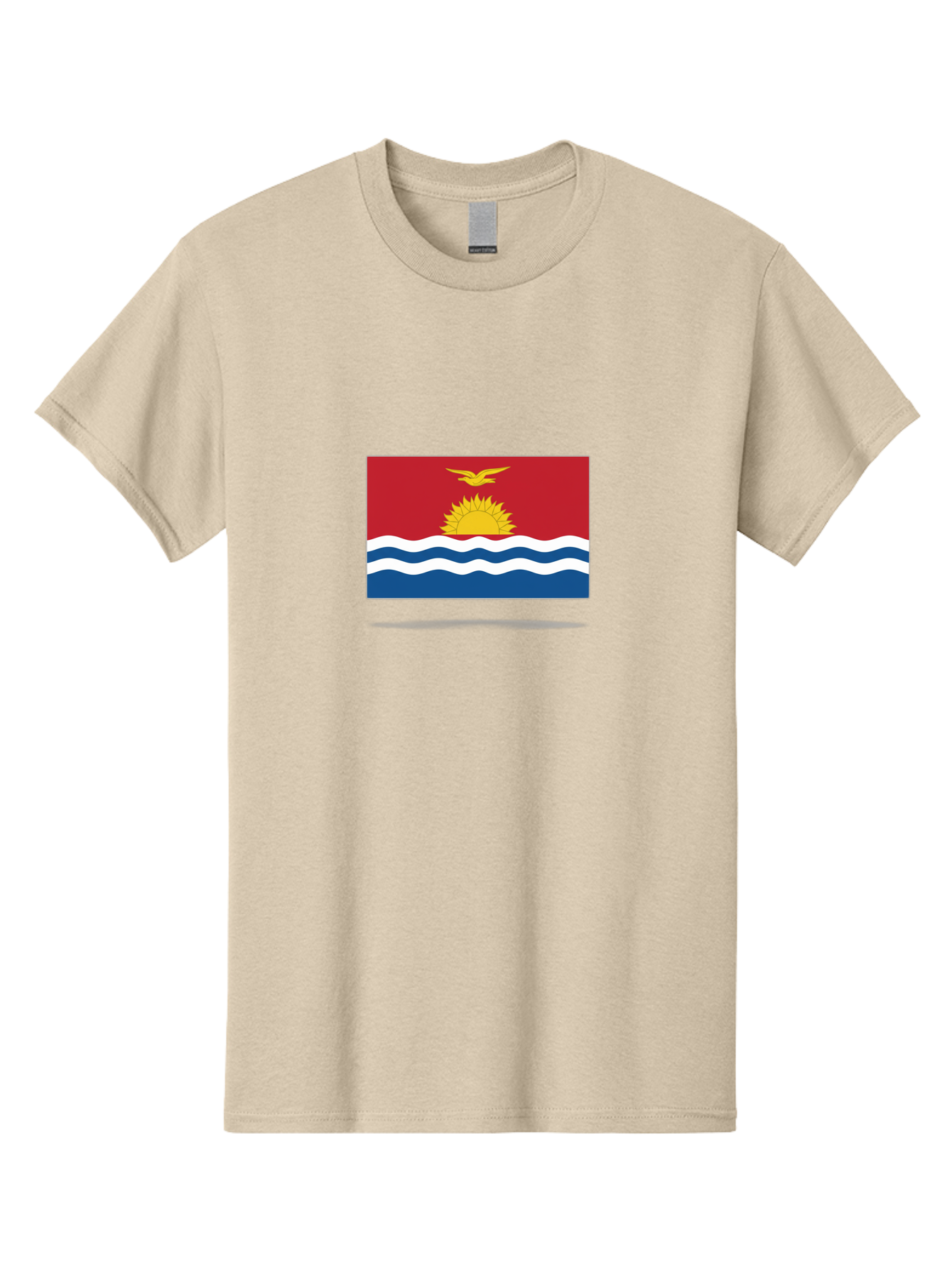 Kiribati-Flag-4 Men'S Graphic Tee, 100% Cotton, Comfortable Casual Summer Wear, Machine Washable, Vintage Camera, Old Camera, Antique Camera, Black Camera, Classic Photography, Photography Equipment, Nostalgic Device, Film Camera, Camera Art Bag646