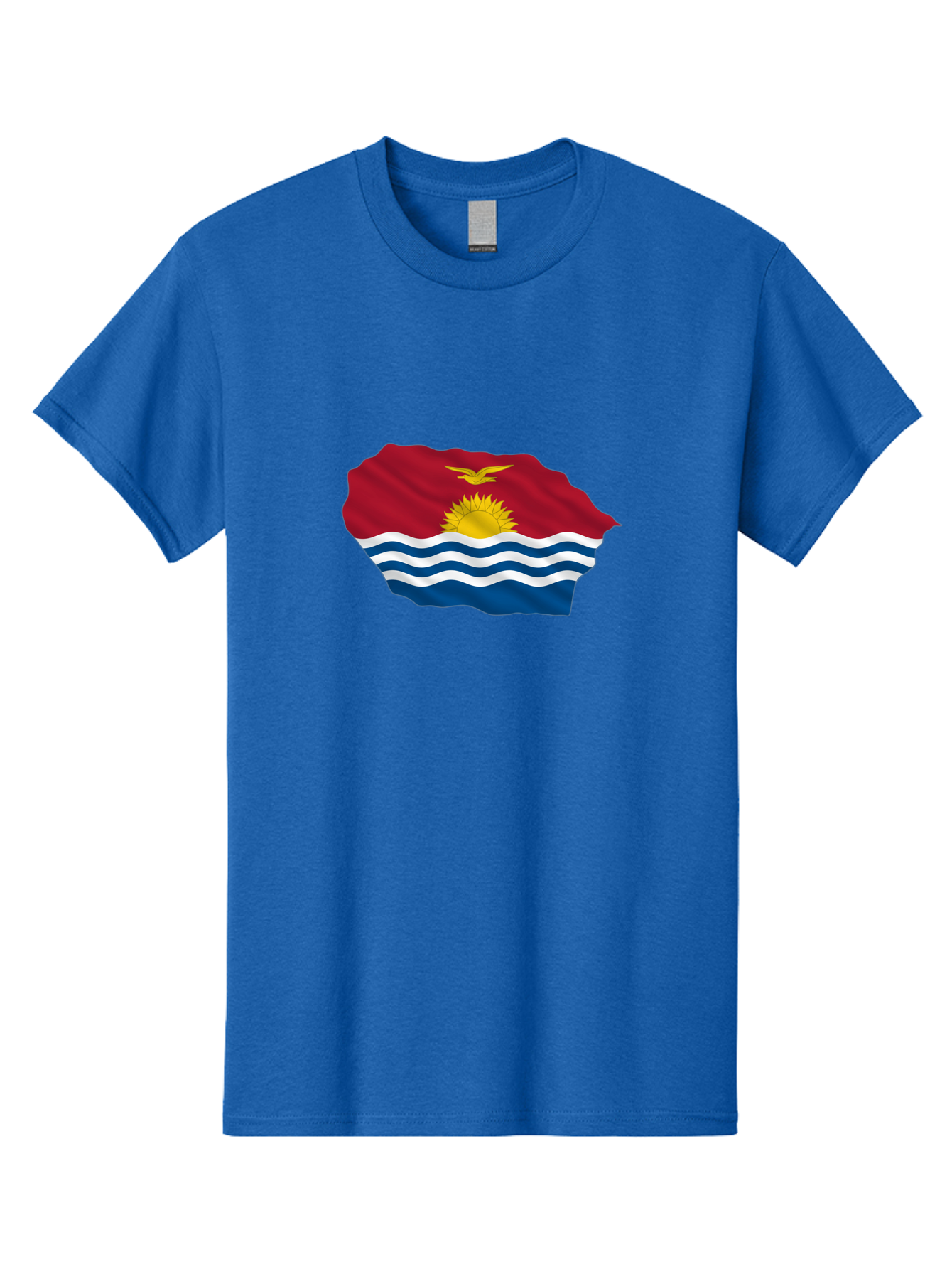 Kiribati-Flag-9 Men'S Graphic Tee, 100% Cotton, Comfortable Casual Summer Wear, Machine Washable, Vintage Camera, Old Camera, Antique Camera, Black Camera, Classic Photography, Photography Equipment, Nostalgic Device, Film Camera, Camera Art Bag651