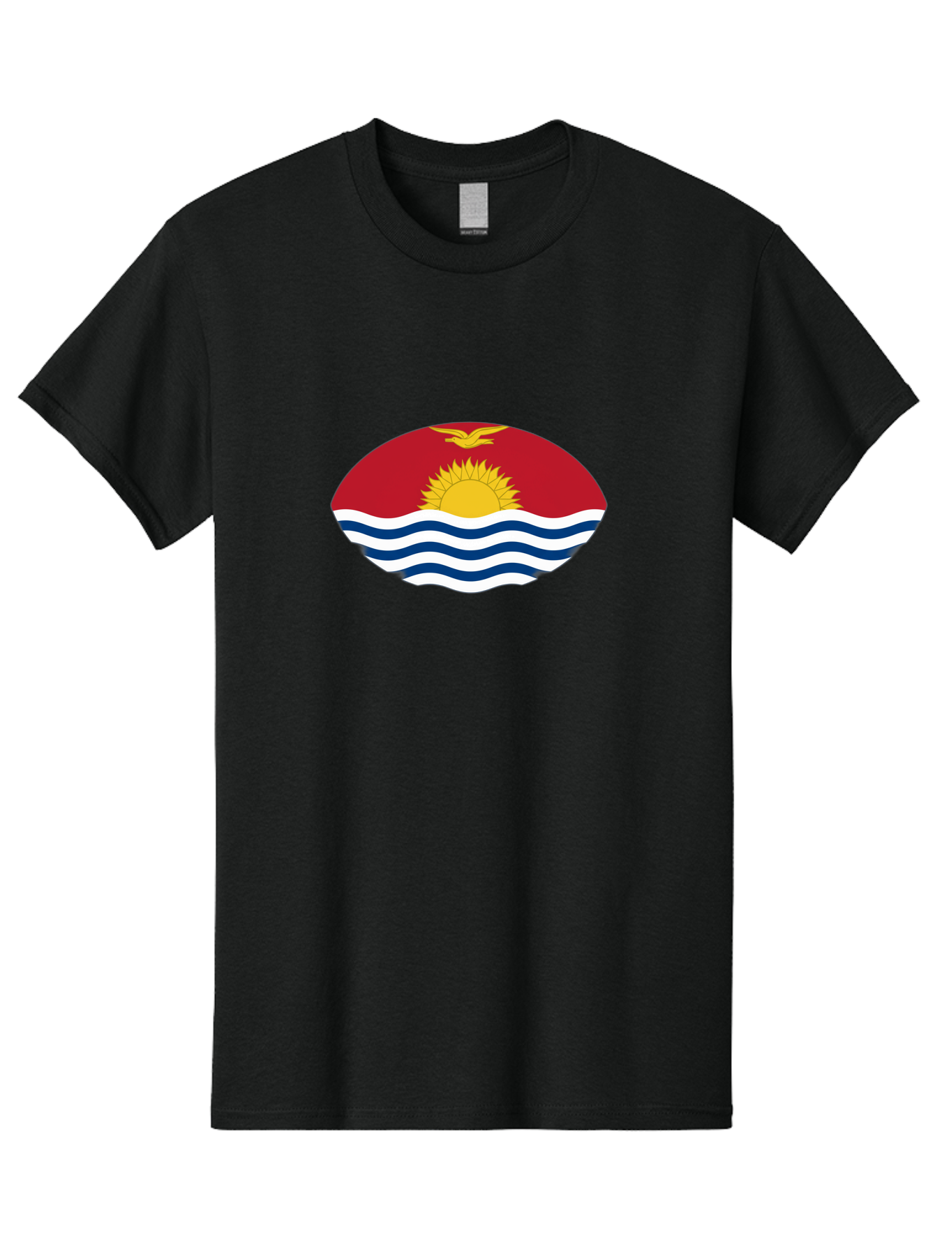 Kiribati-Flag Men'S Graphic Tee, 100% Cotton, Comfortable Casual Summer Wear, Machine Washable, Vintage Camera, Old Camera, Antique Camera, Black Camera, Classic Photography, Photography Equipment, Nostalgic Device, Film Camera, Camera Art Bag652