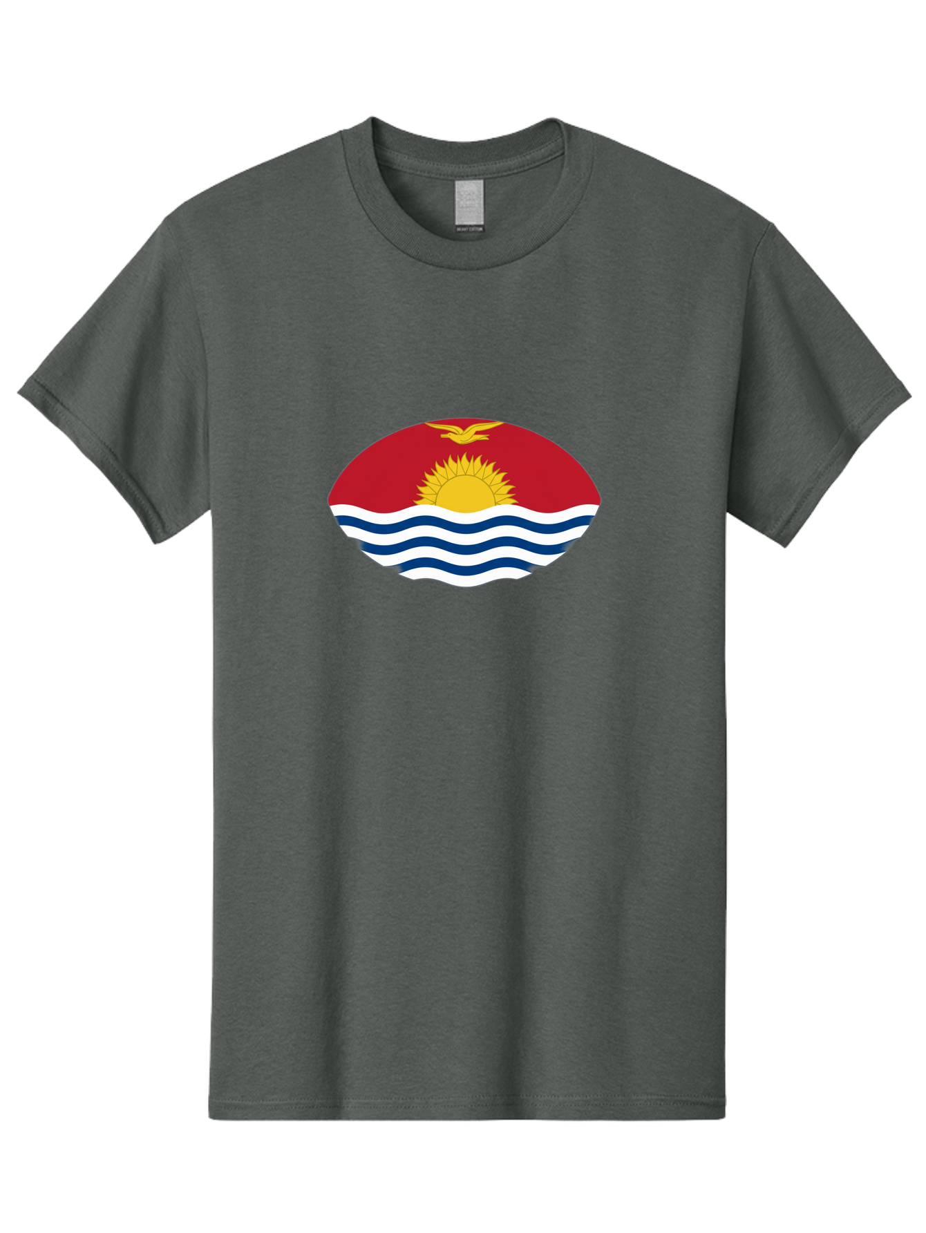 Kiribati-Flag Men'S Graphic Tee, 100% Cotton, Comfortable Casual Summer Wear, Machine Washable, Vintage Camera, Old Camera, Antique Camera, Black Camera, Classic Photography, Photography Equipment, Nostalgic Device, Film Camera, Camera Art Bag652