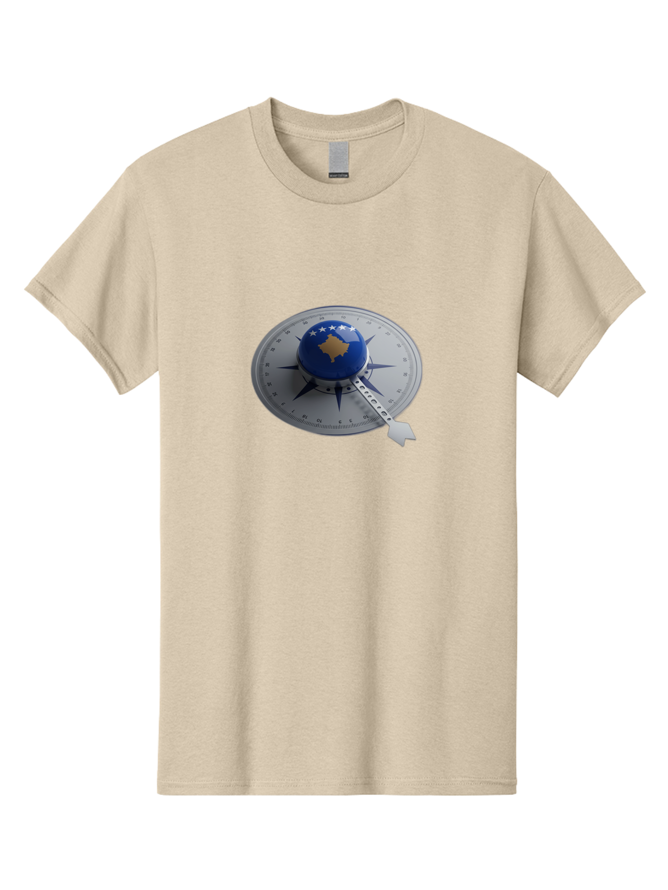 Kosovo-Compass Men'S Graphic Tee, 100% Cotton, Comfortable Casual Summer Wear, Machine Washable, Vintage Camera, Old Camera, Antique Camera, Black Camera, Classic Photography, Photography Equipment, Nostalgic Device, Film Camera, Camera Art Bag662