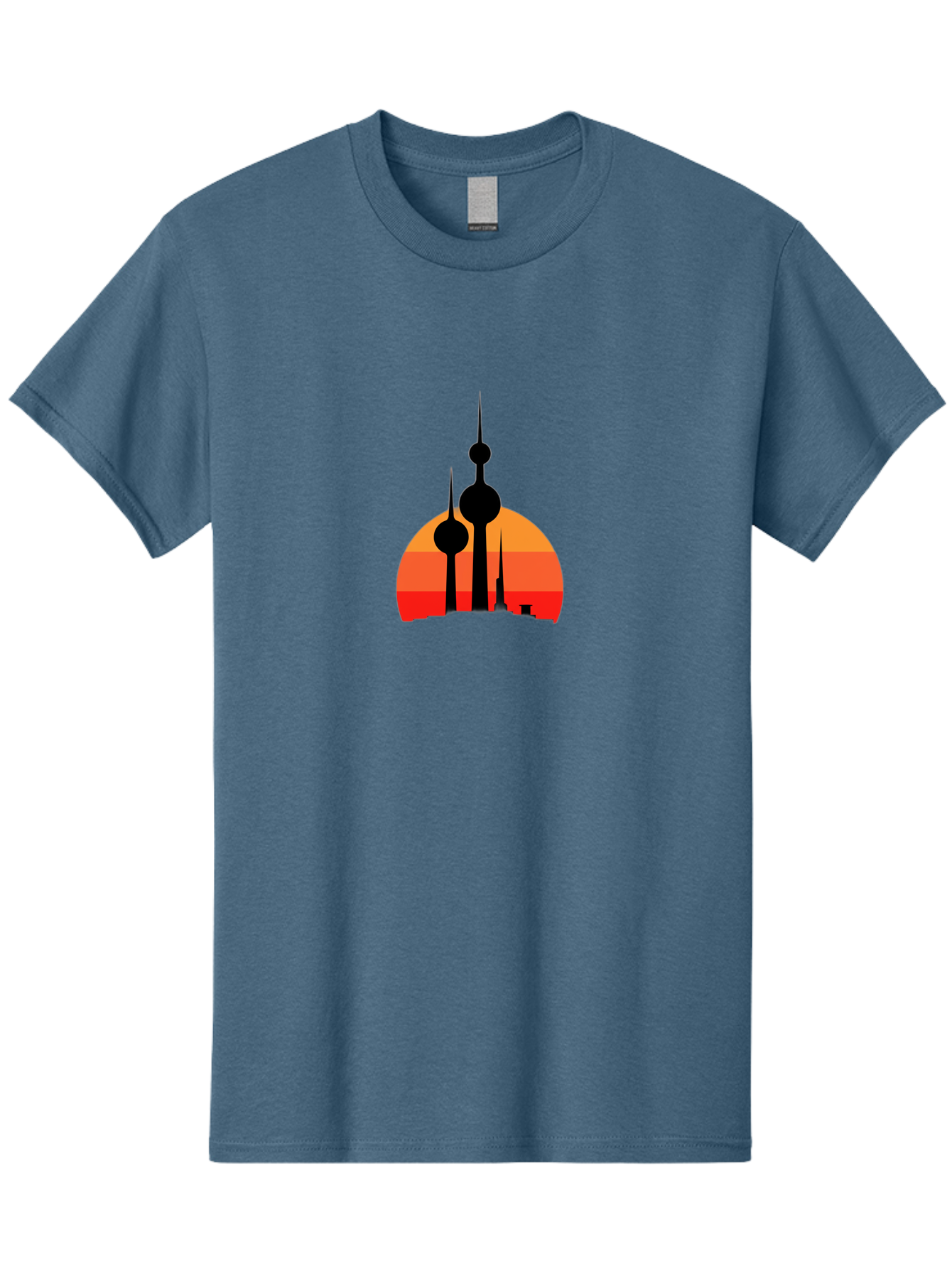 Kuwait-Towers-1 Men'S Graphic Tee, 100% Cotton, Comfortable Casual Summer Wear, Machine Washable, Vintage Camera, Old Camera, Antique Camera, Black Camera, Classic Photography, Photography Equipment, Nostalgic Device, Film Camera, Camera Art Bag668